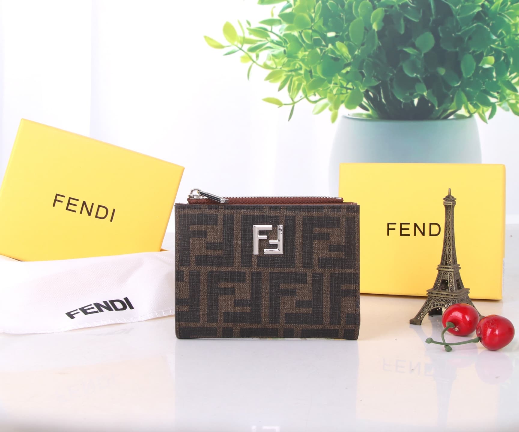 Fendi Black Wallet SF02