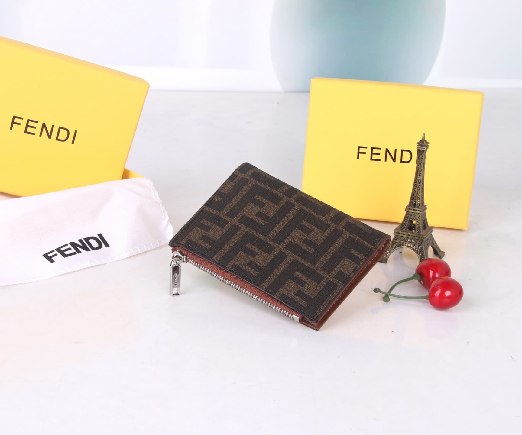 Fendi Black Wallet SF02