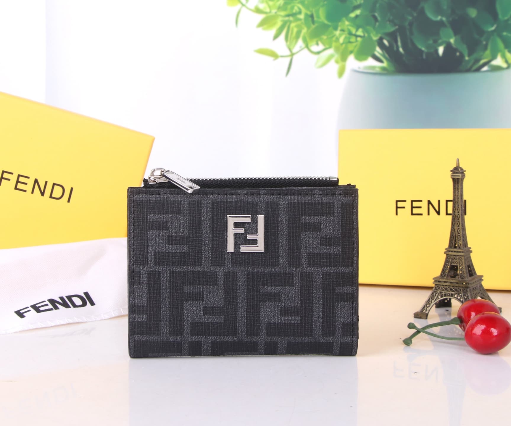 Fendi Black Wallet SF02