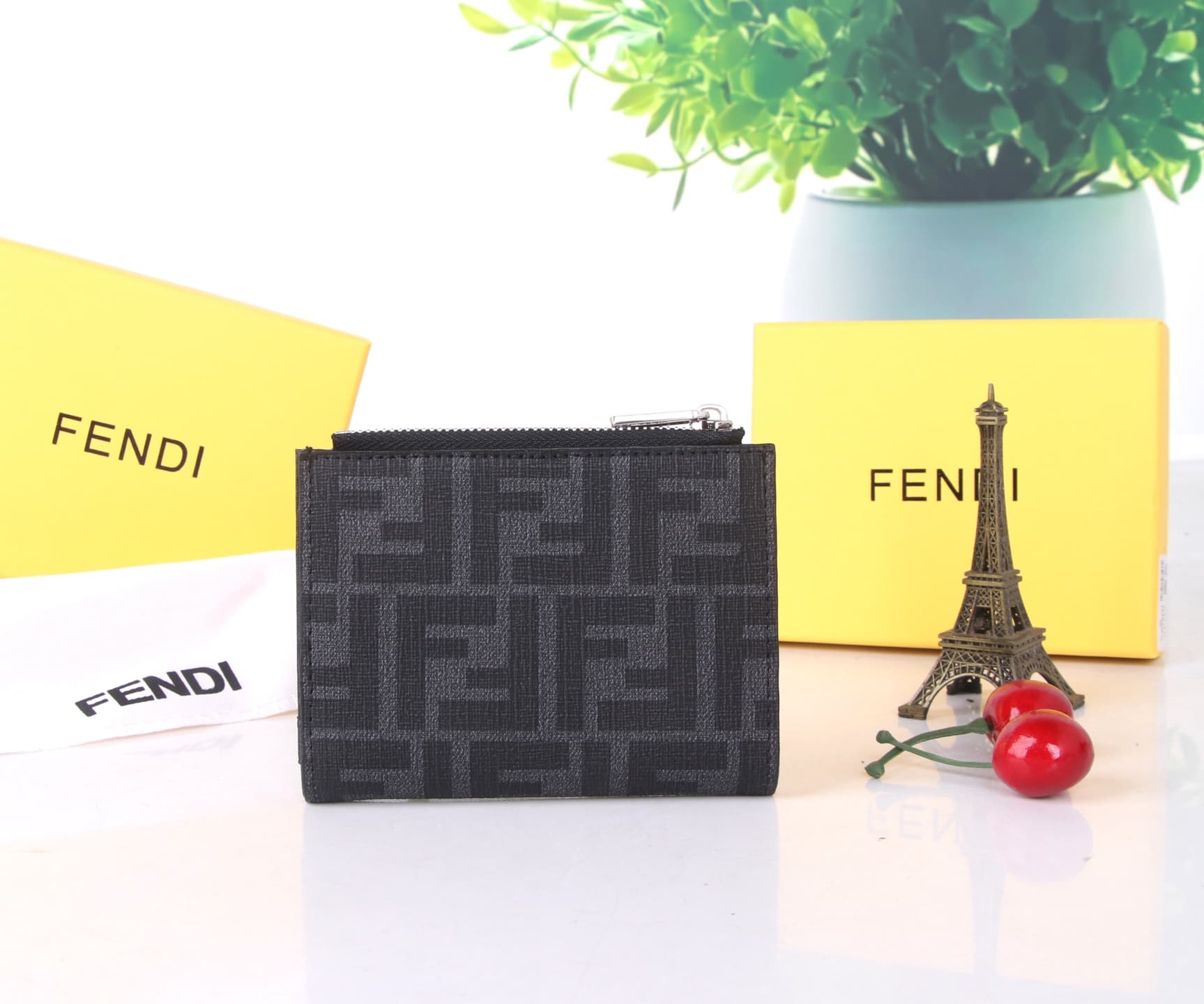 Fendi Black Wallet SF02