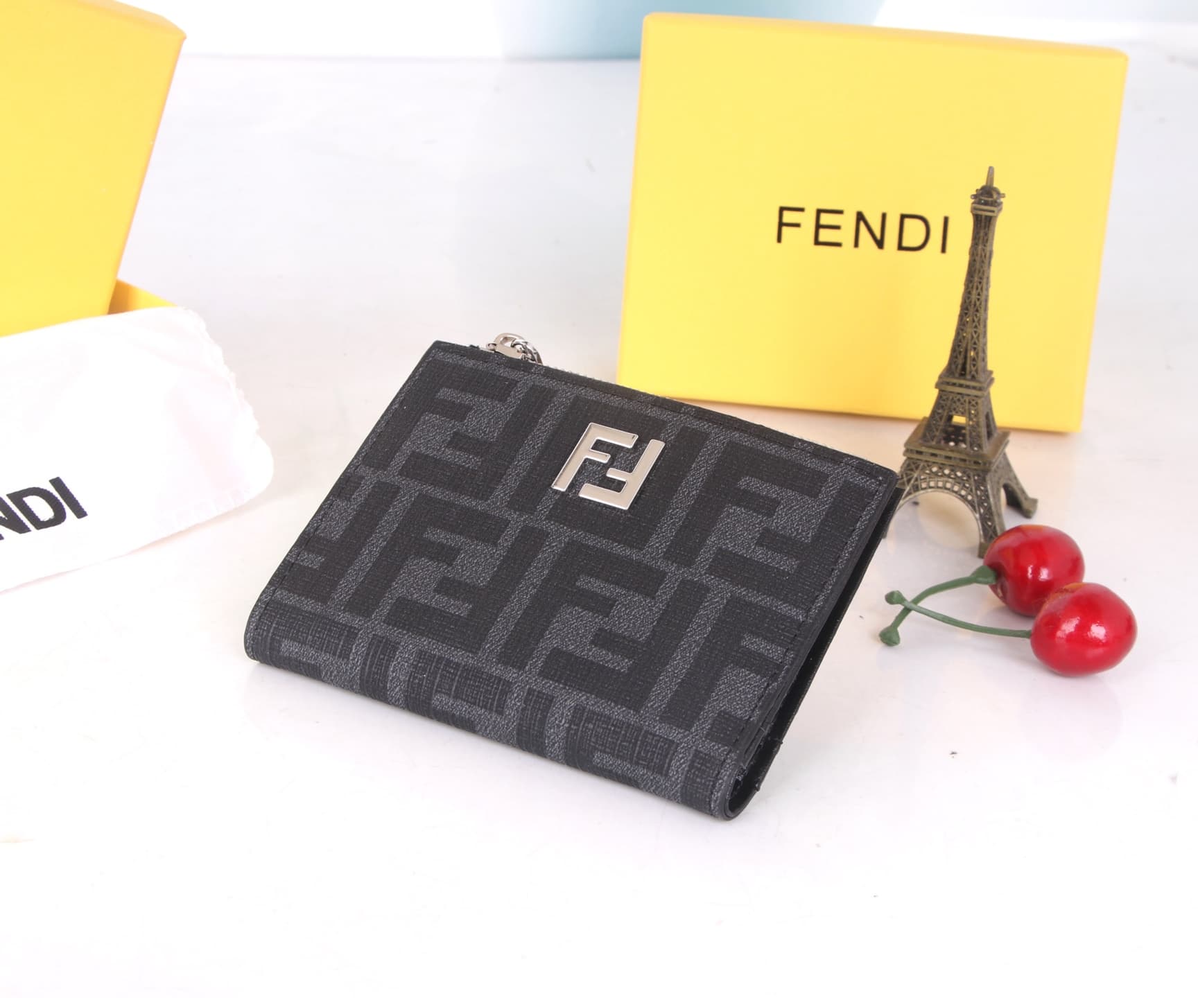 Fendi Black Wallet SF02