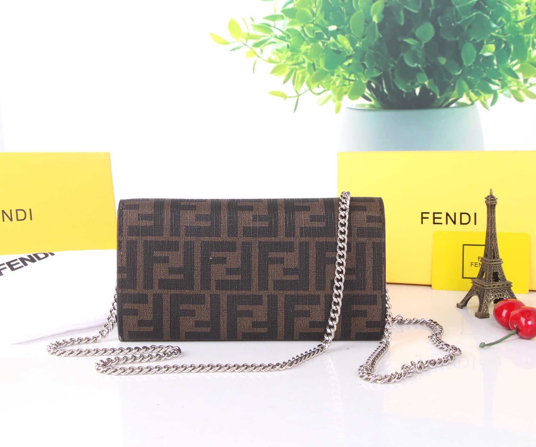 Fendi Black Shoulder Bag SF06