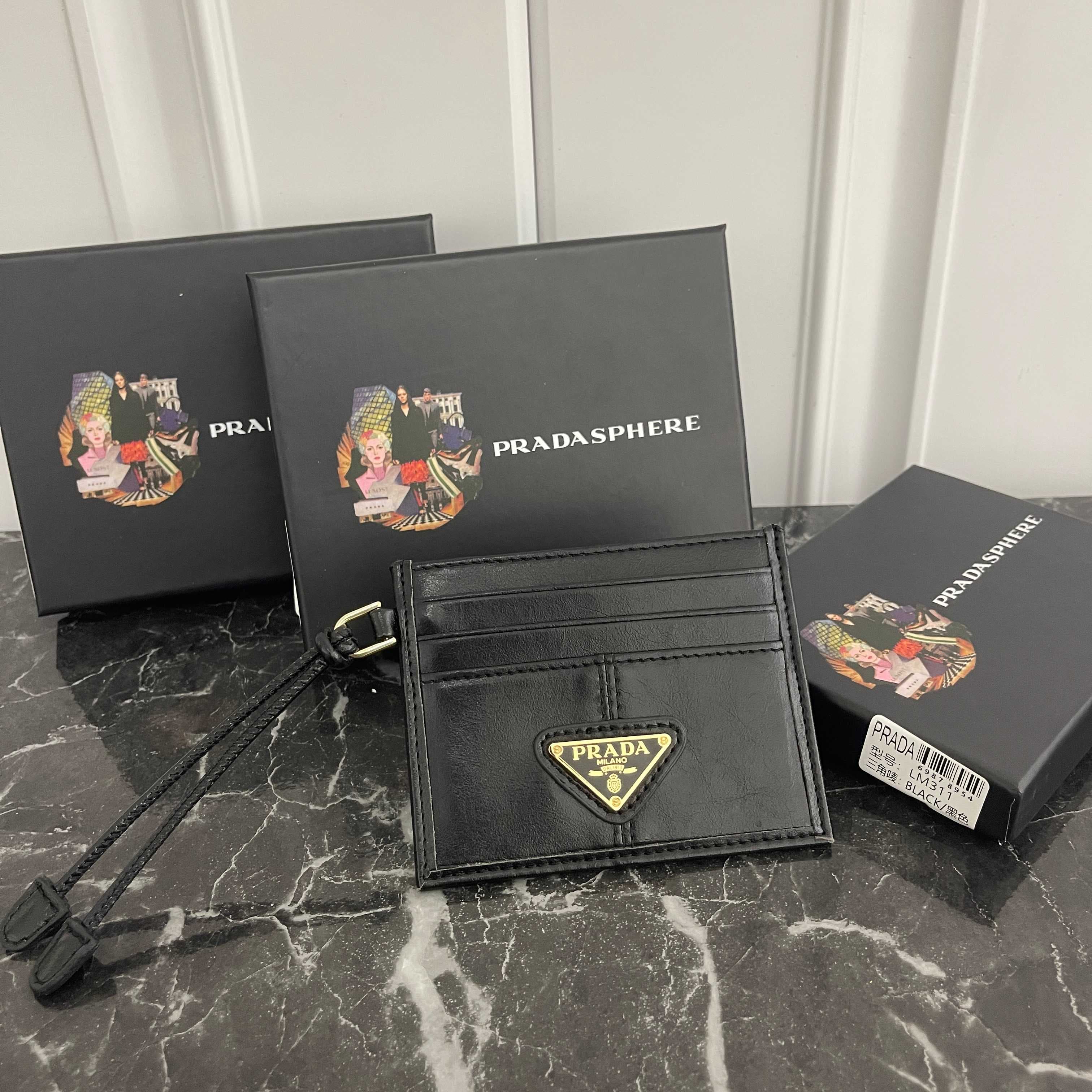 Prada Black Wallet
