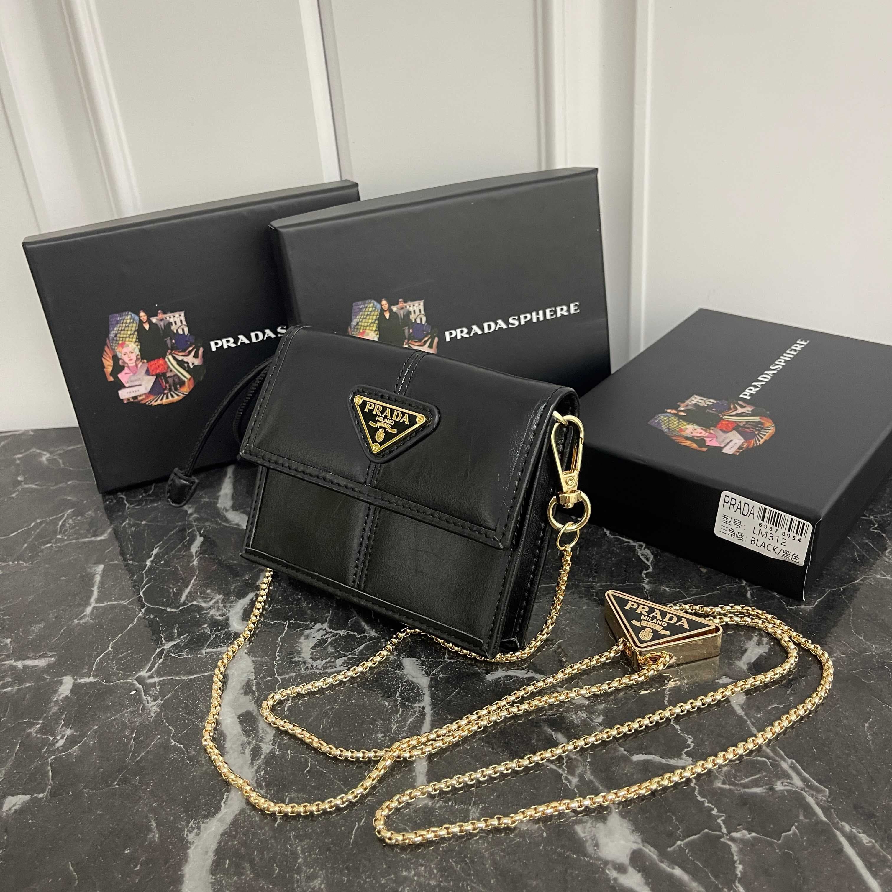 Prada Black Wallet