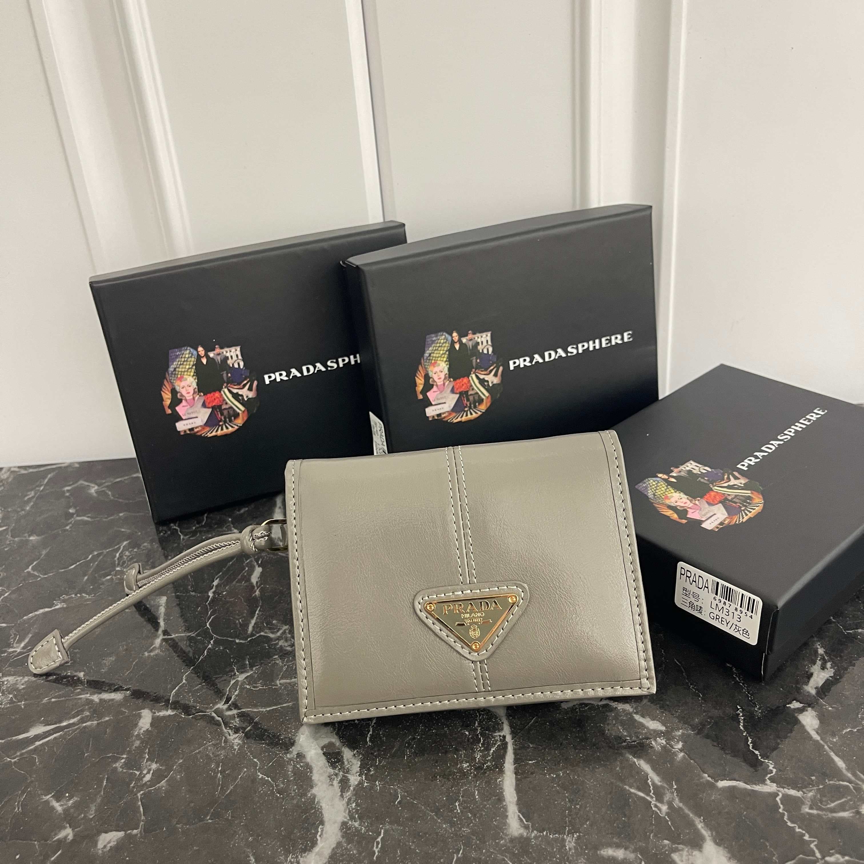 Prada Black Wallet