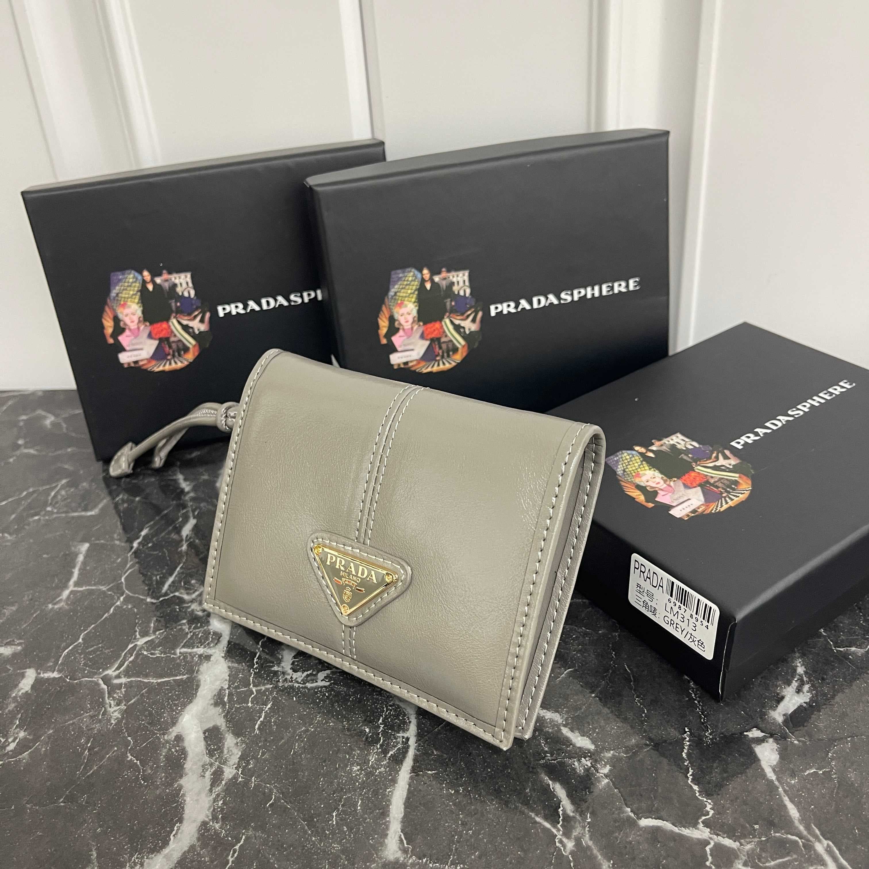 Prada Black Small Wallet