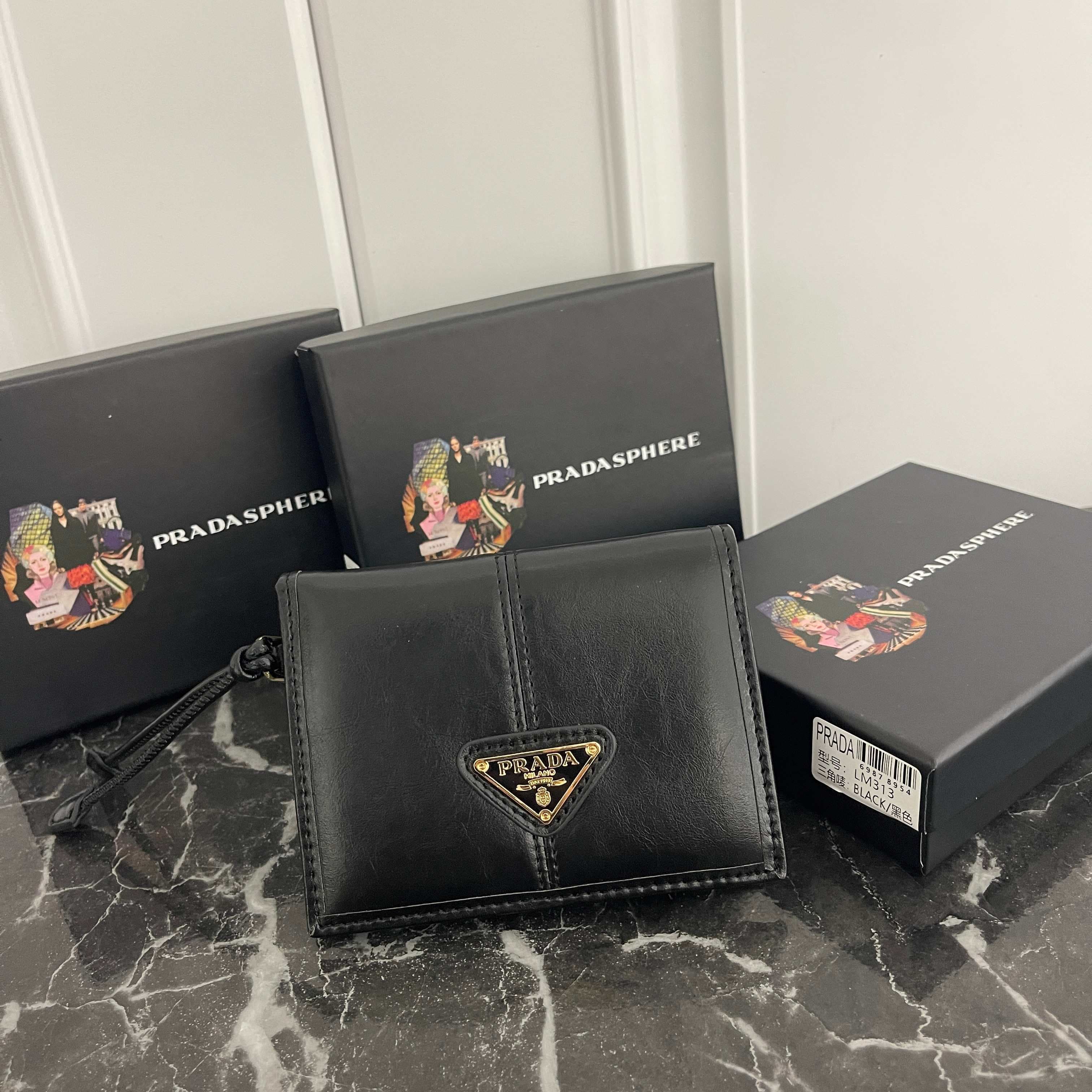 Prada Black Wallet
