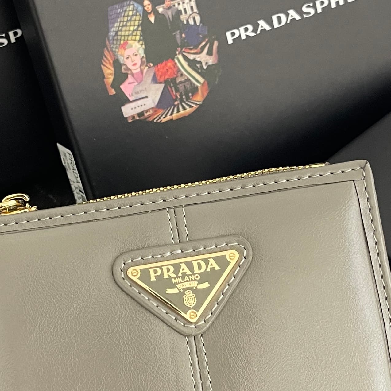 Prada Black Small Wallet