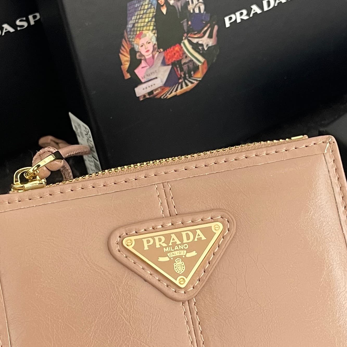 Prada Black Small Wallet