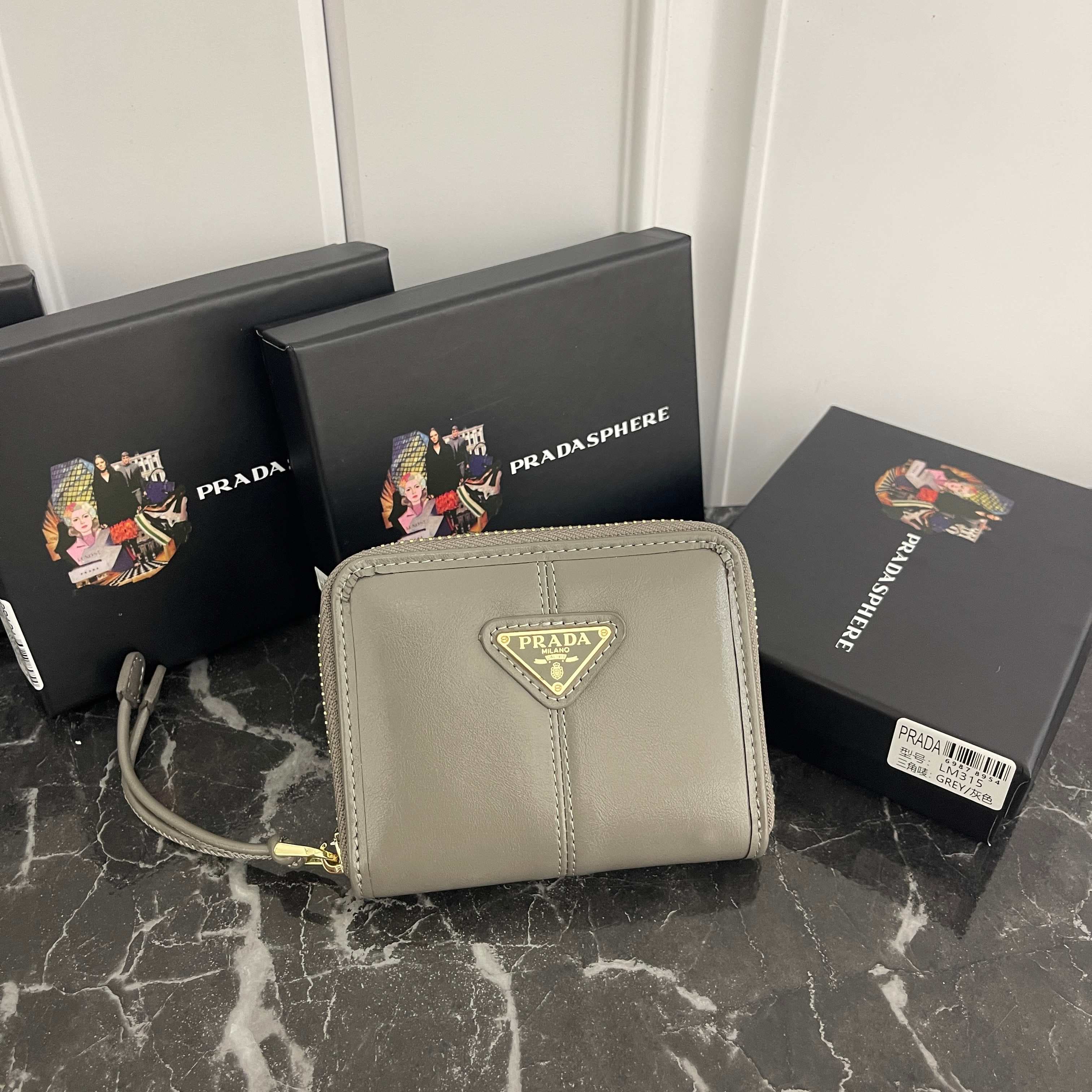 Prada Black Wallet