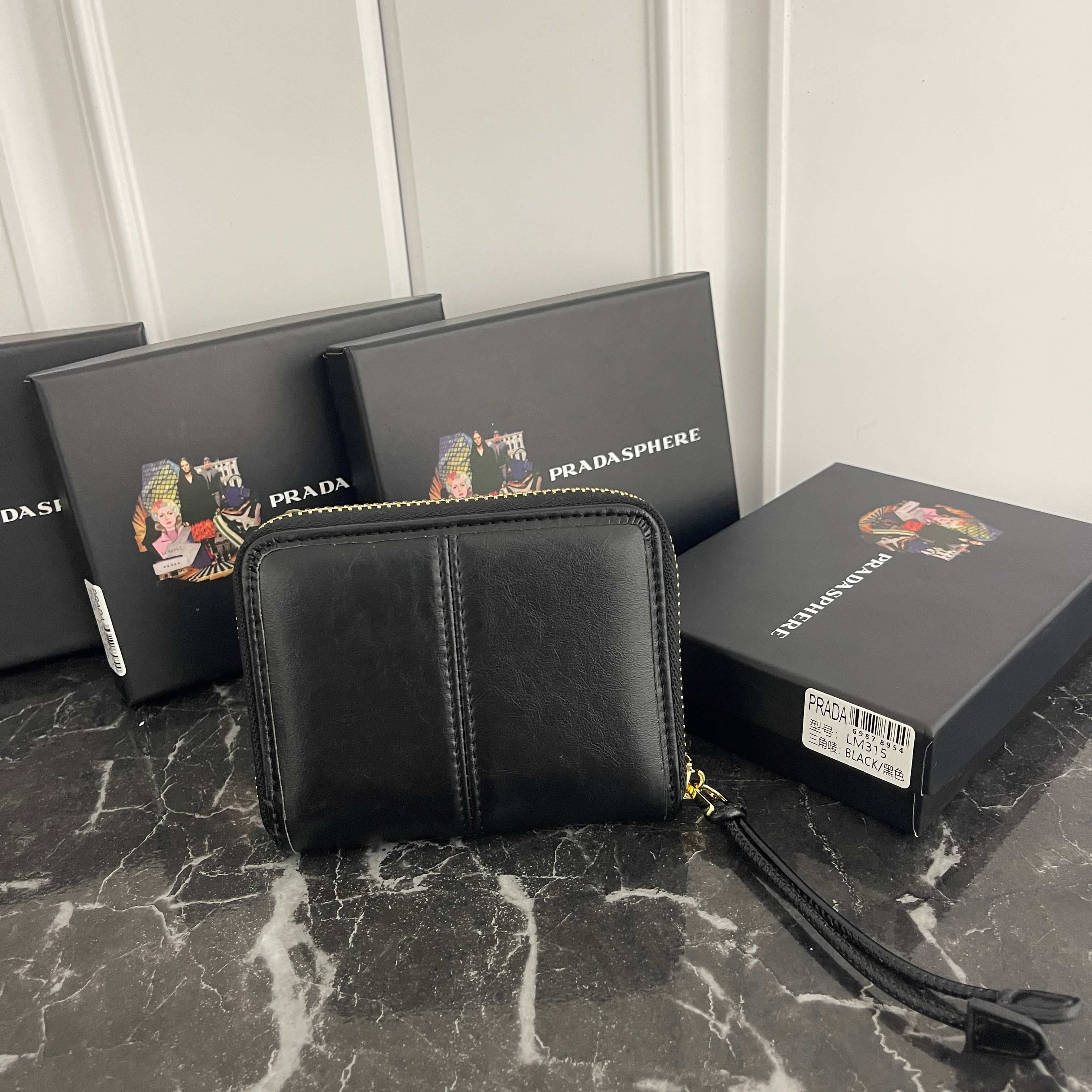 Prada Black Wallet