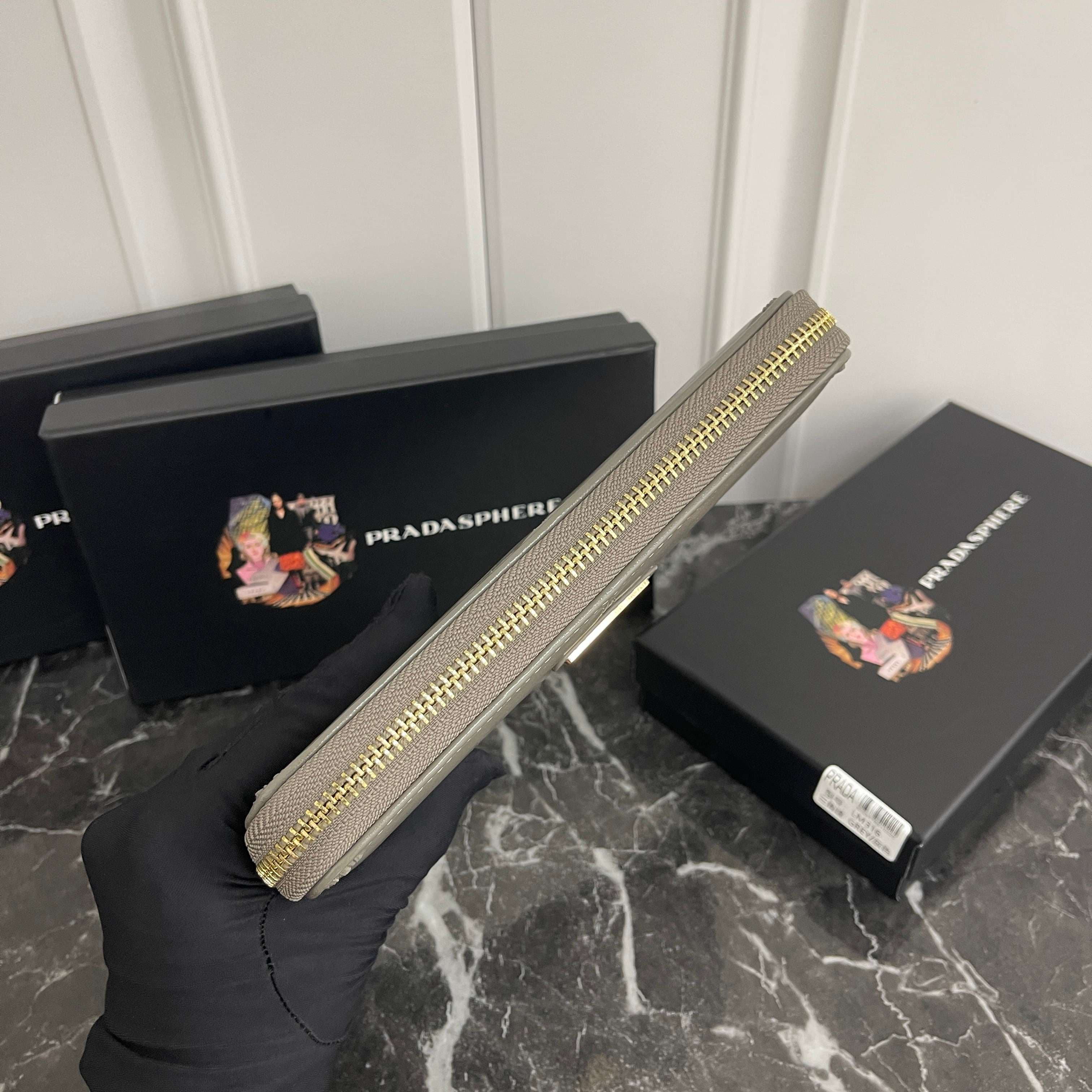 Prada Black Wallet