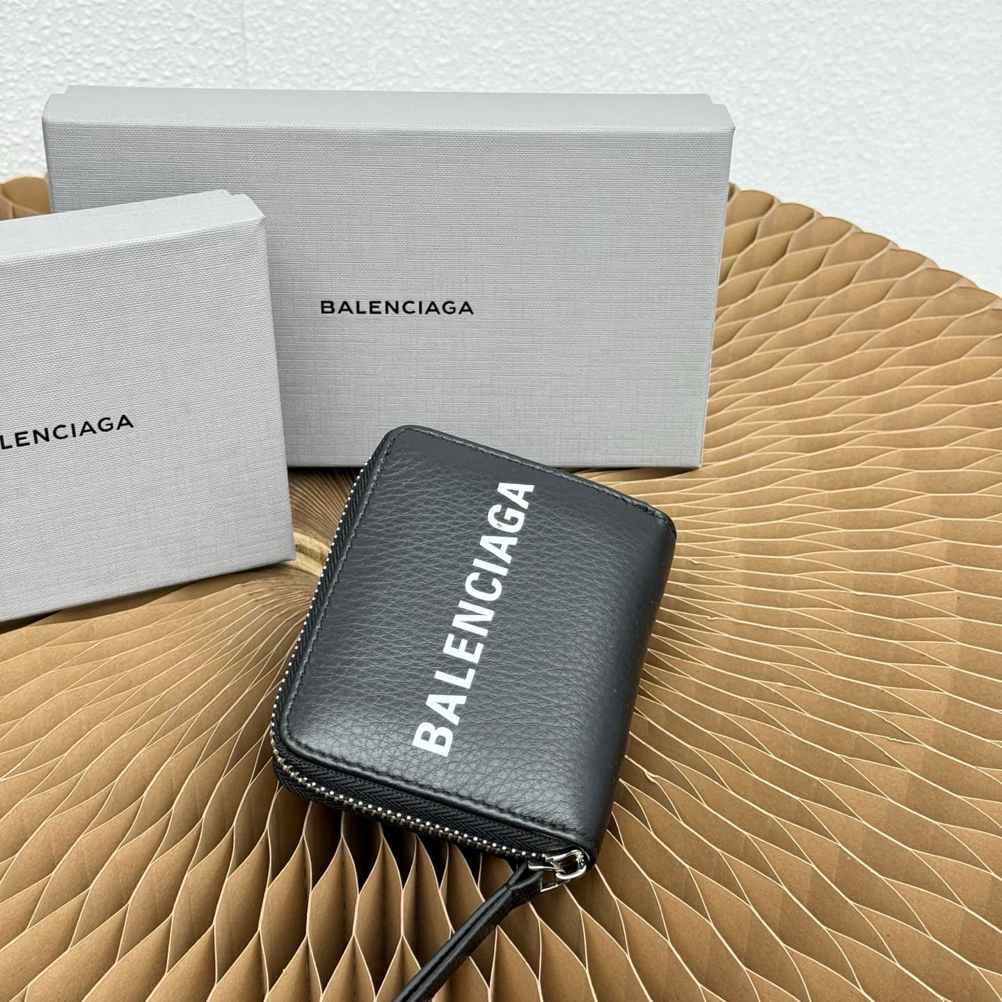 Balenciaga Cream Wallet 6015