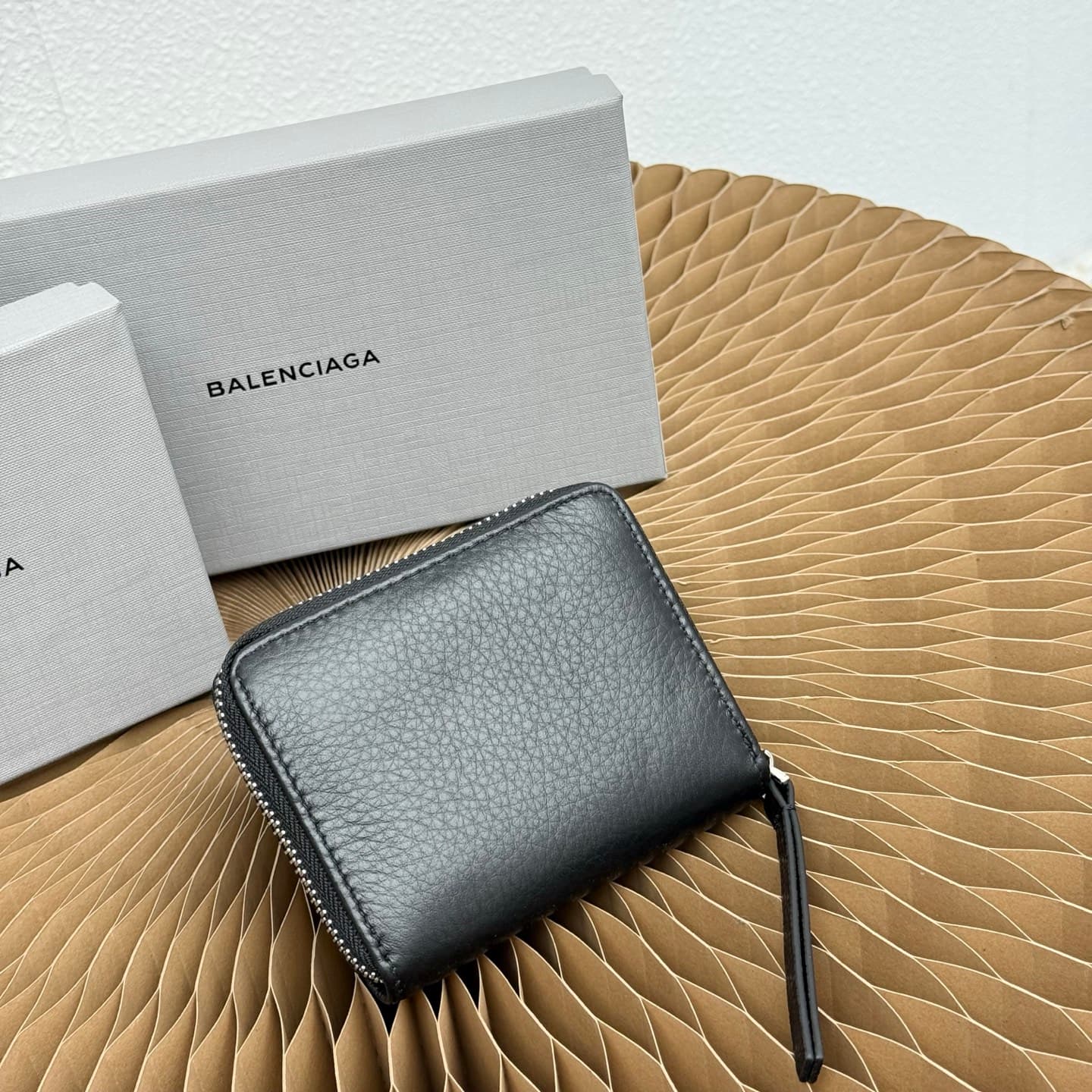 Balenciaga Cream Wallet 6015