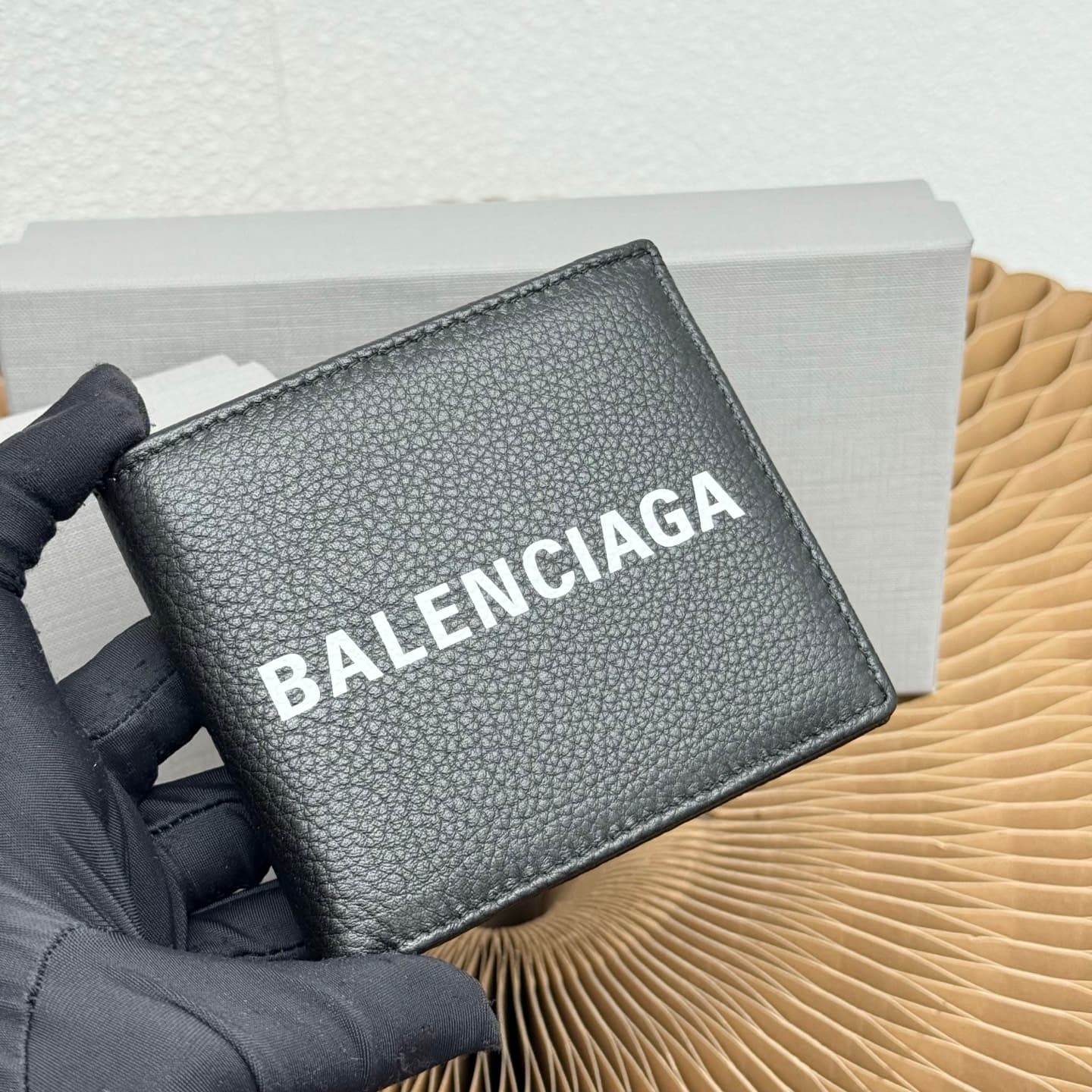 Balenciaga Cream Wallet 6017
