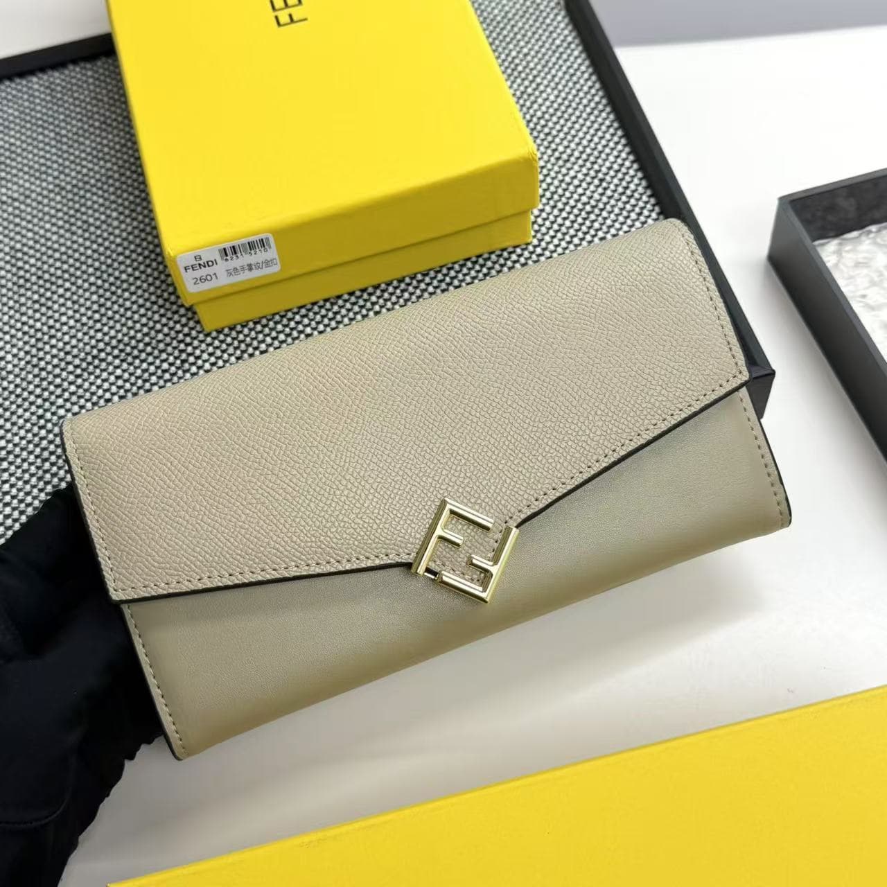 Fendi Black Wallet 2601