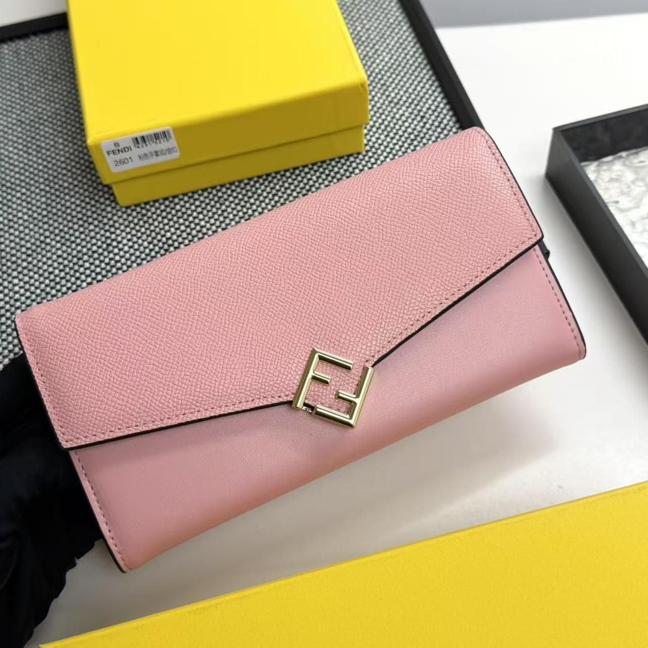 Fendi Black Wallet 2601