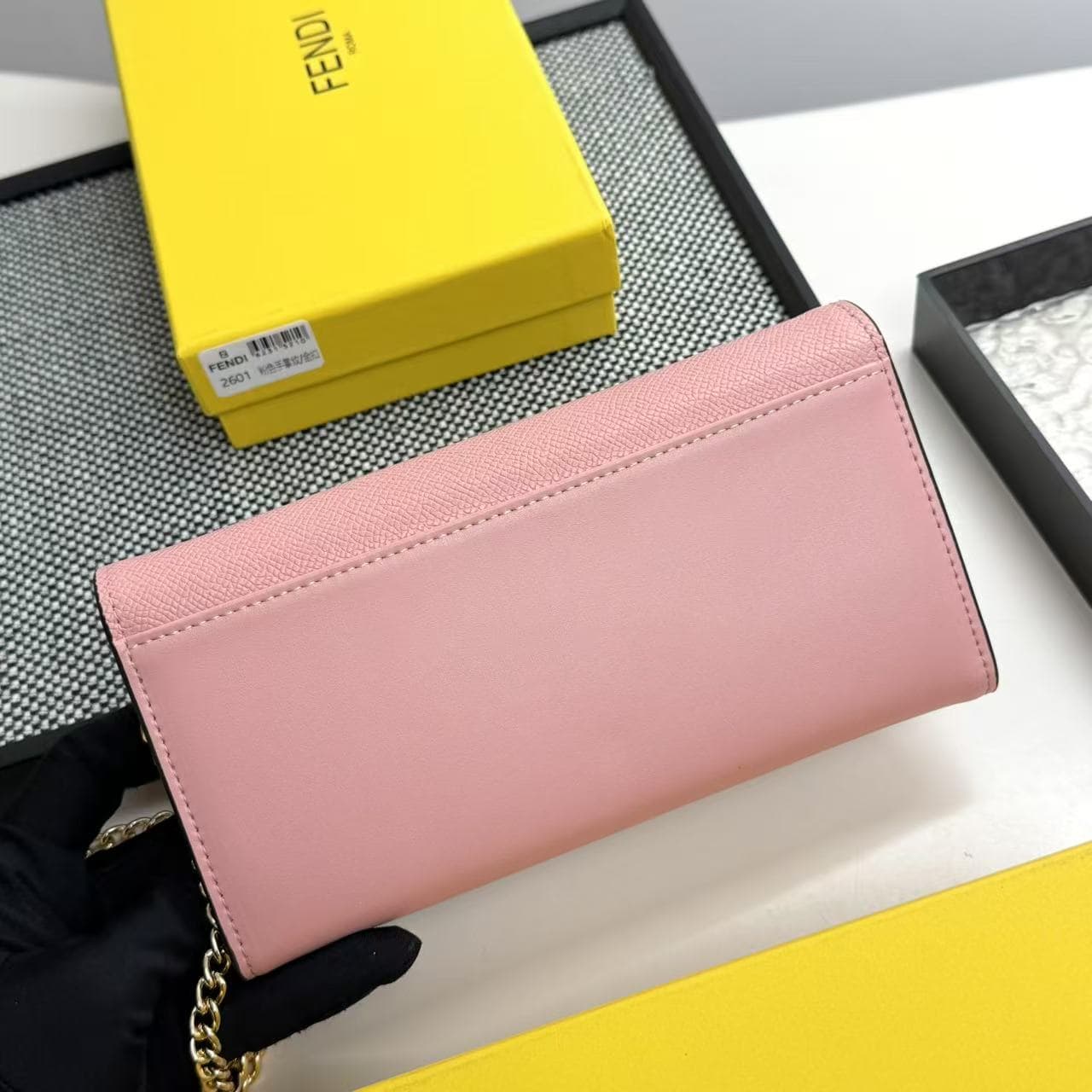 Fendi Black Wallet 2601