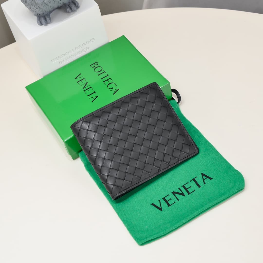 Bottega Veneta Black Wallets
