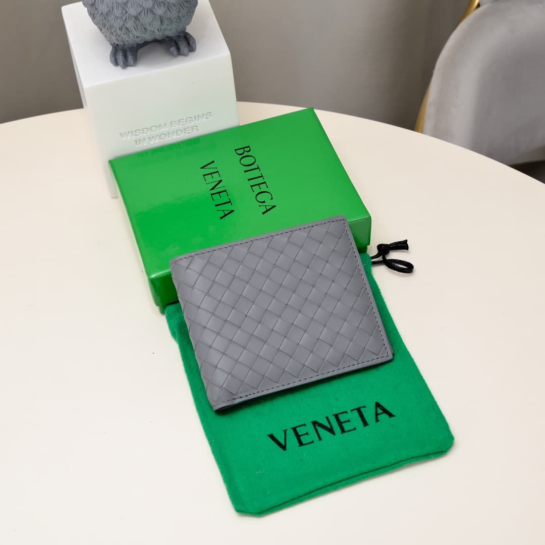 Bottega Veneta Grey Wallets