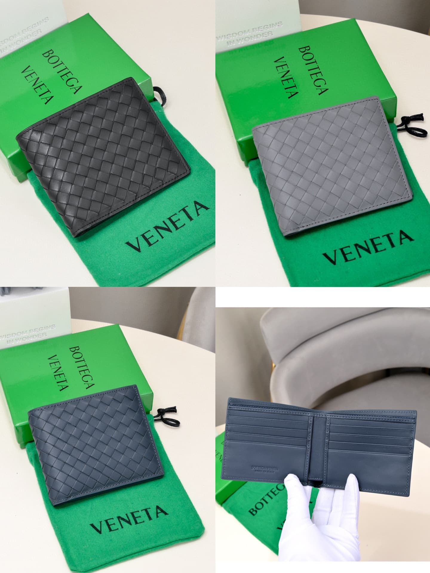 Luxury Brand Black Wallet