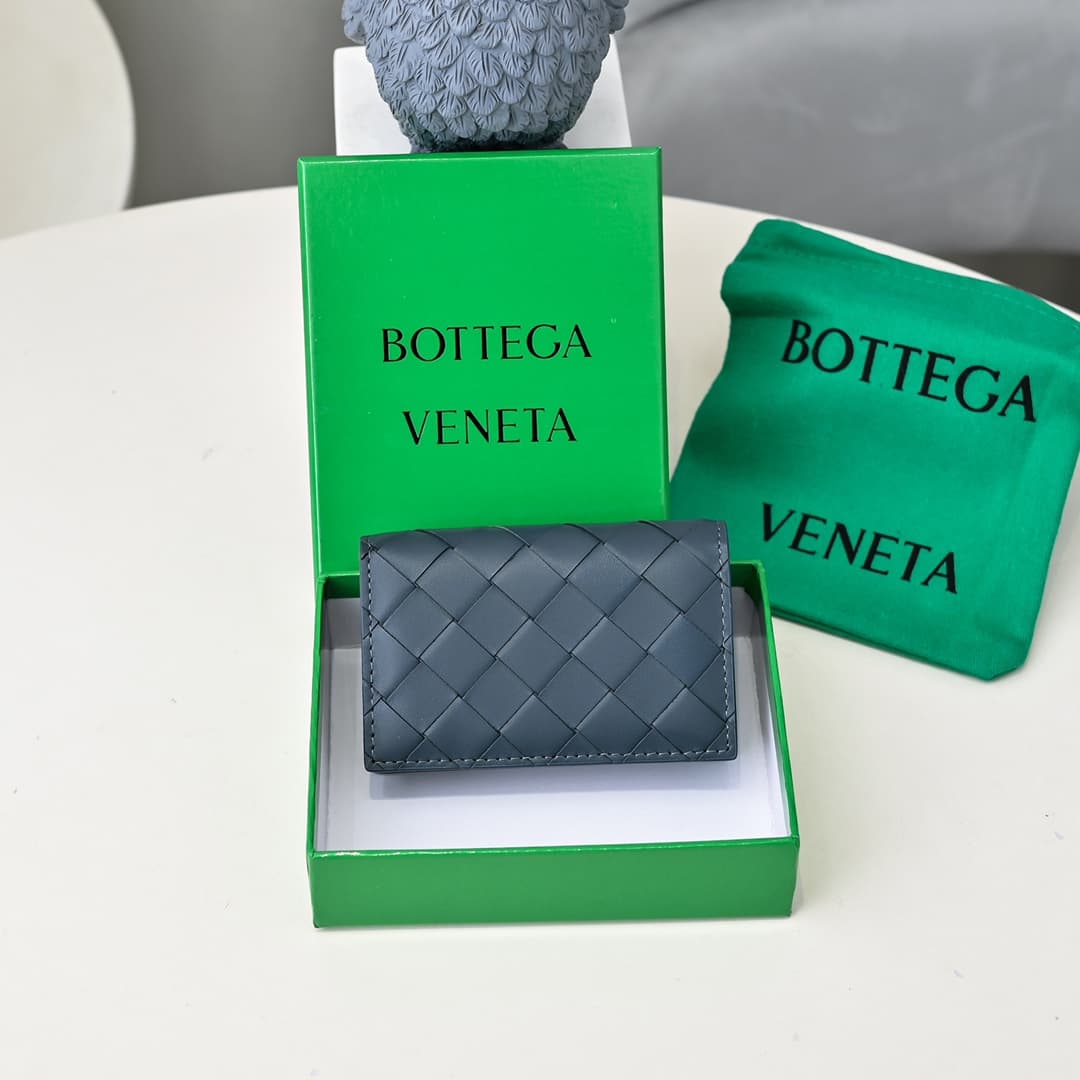 Bottega Veneta Blue Wallets 2021