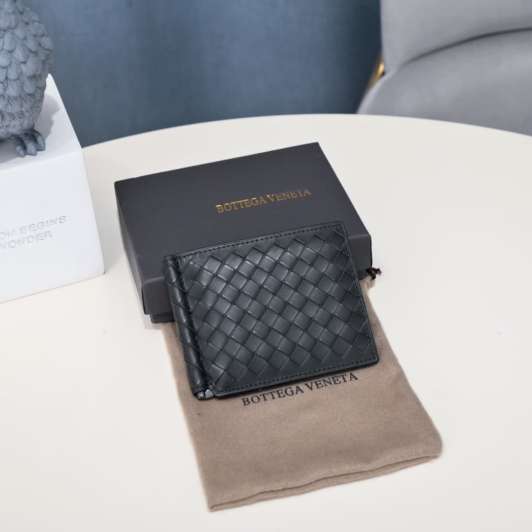 Bottega Veneta Gold Wallets 1700