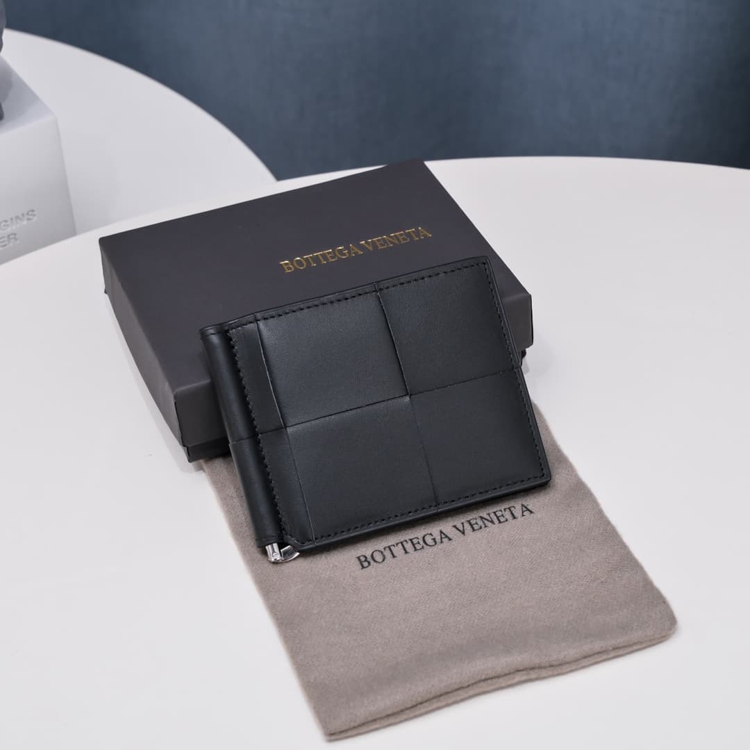 Bottega Veneta Gold Wallets 1700