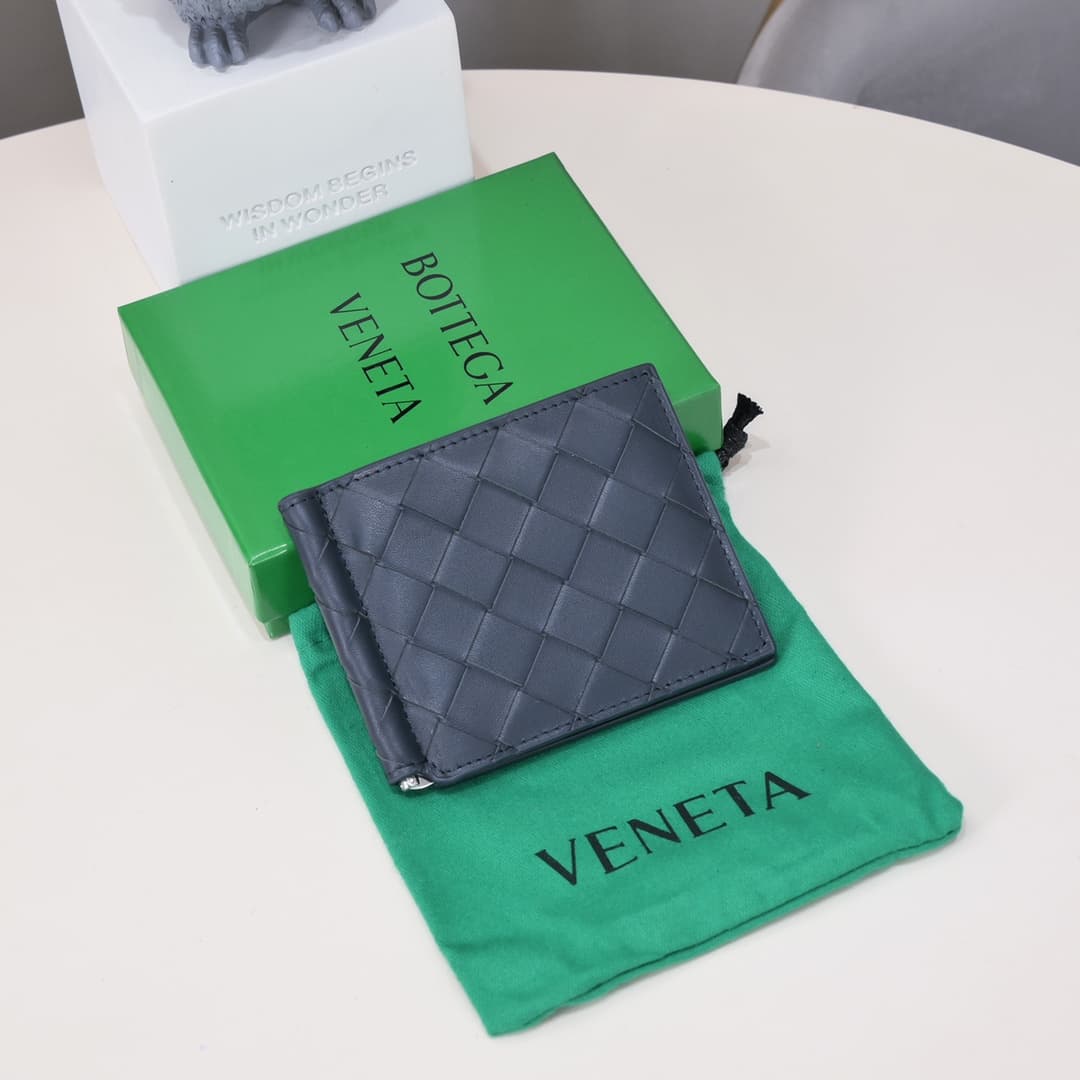 Bottega Veneta Blue Wallets