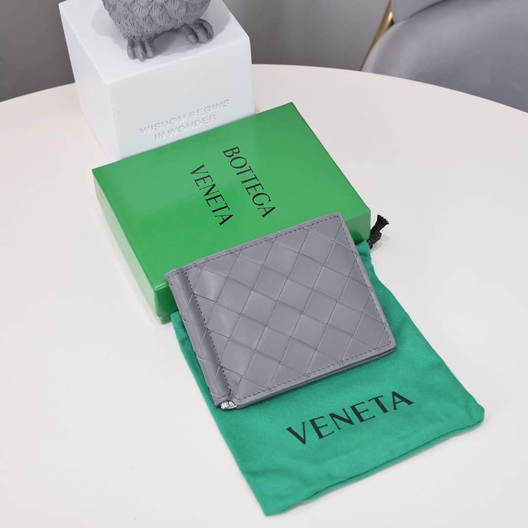 Bottega Veneta Grey Wallets
