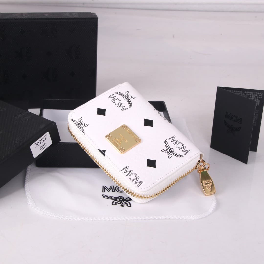 原版钱包 Cream Wallet 202507mcm