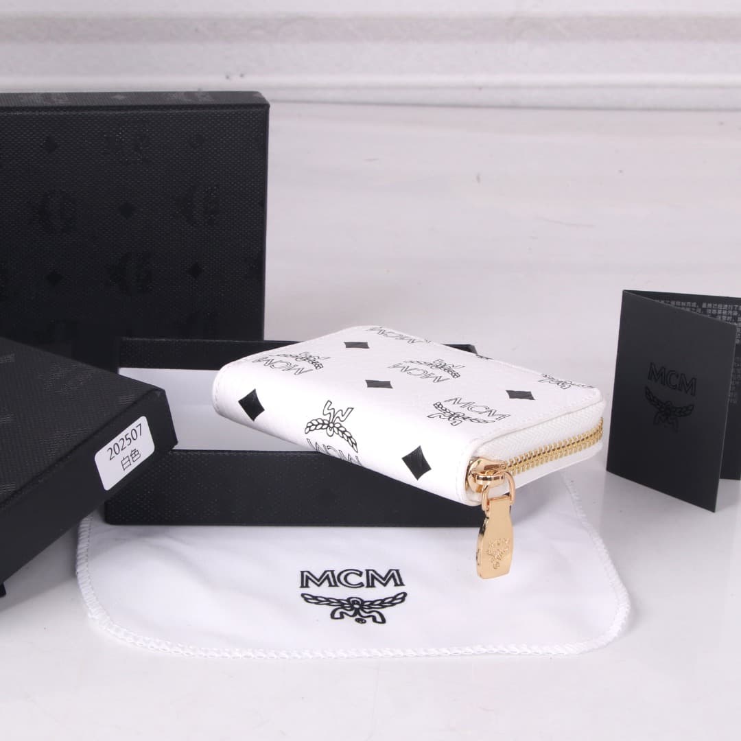 原版钱包 Cream Wallet 202507mcm