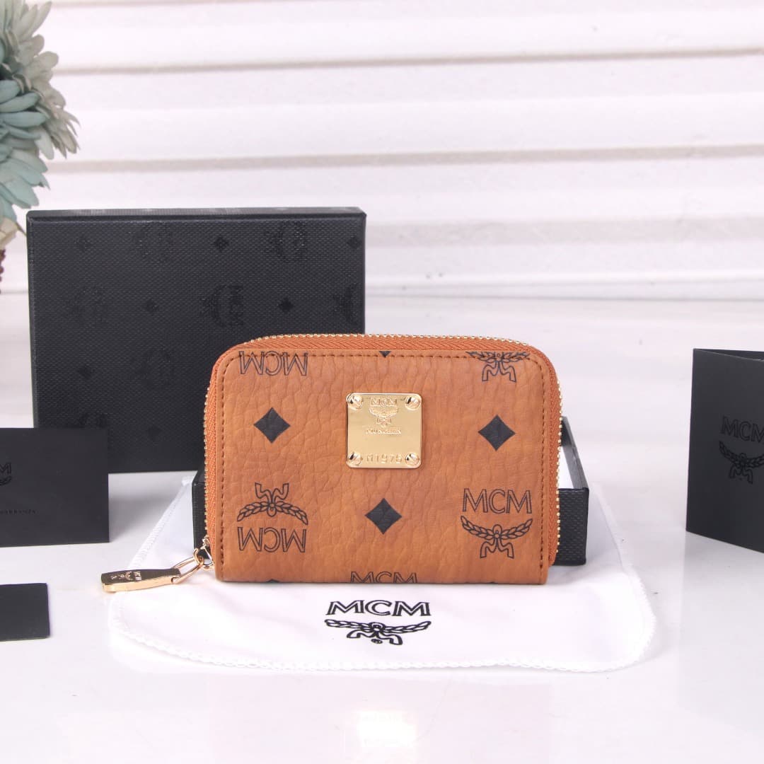 原版钱包 Cream Wallet 202507mcm