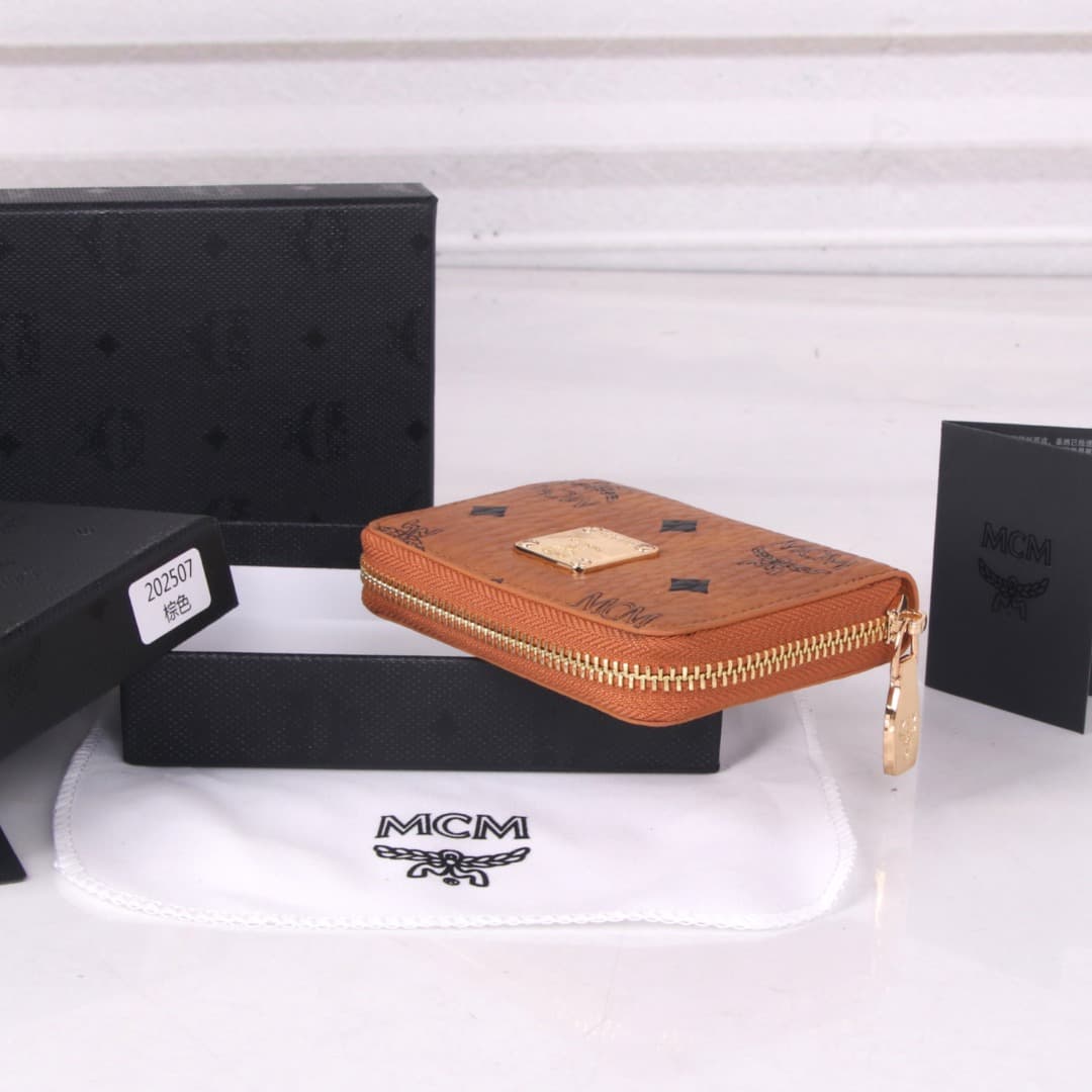 原版钱包 Cream Wallet 202507mcm