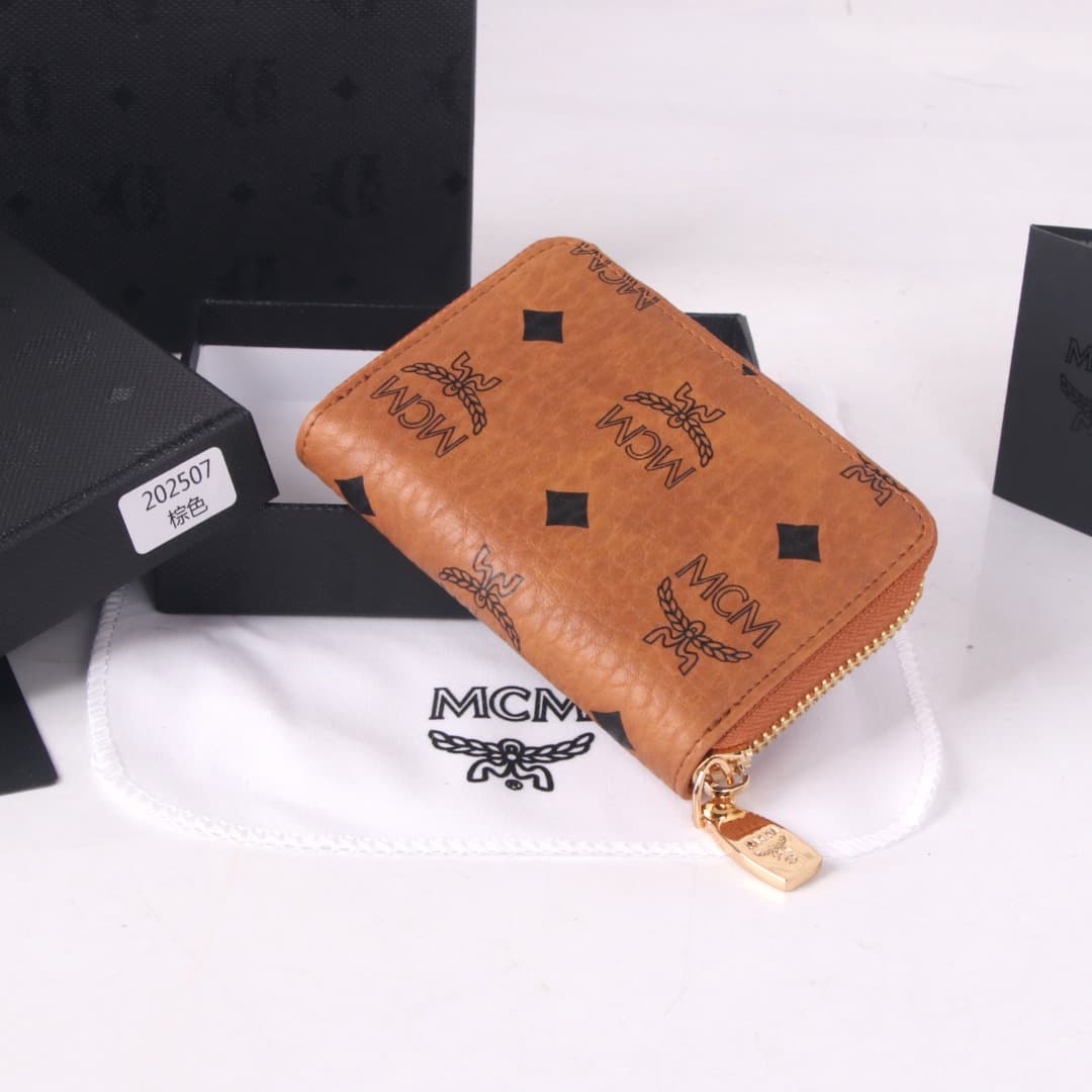 原版钱包 Cream Wallet 202507mcm
