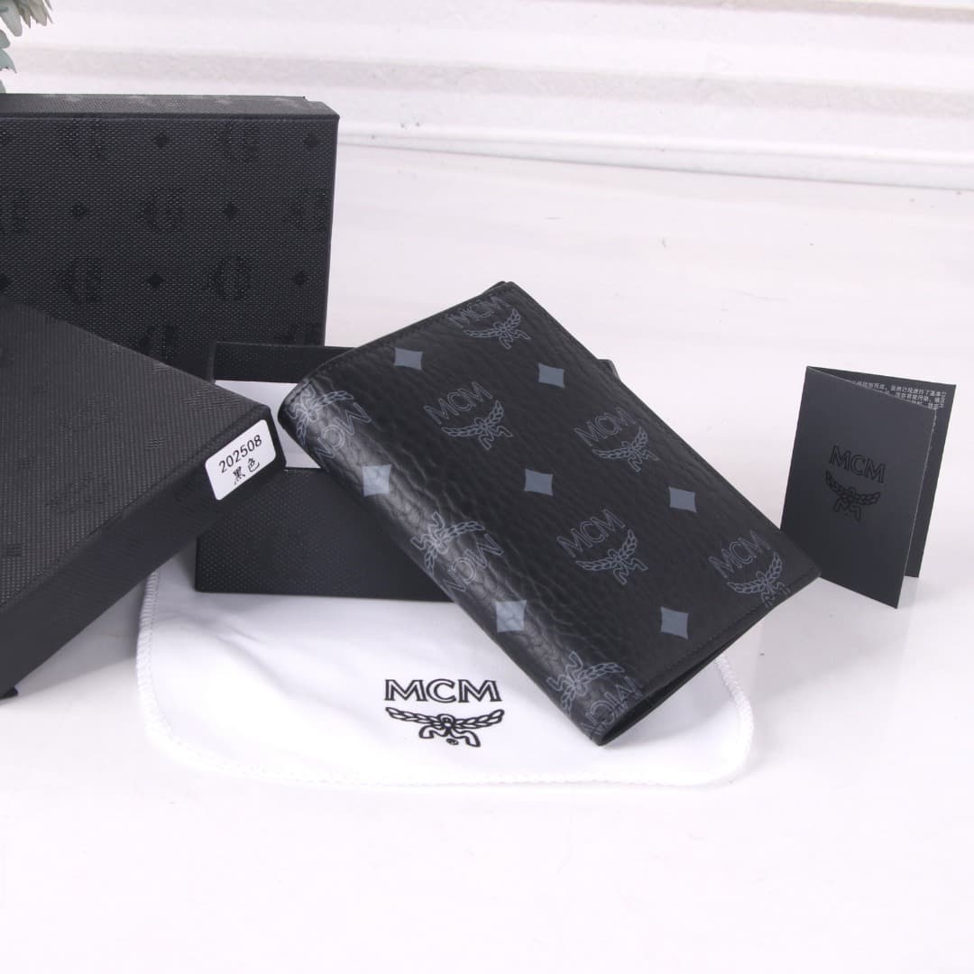 原版钱包 Cream Wallet 202508mcm