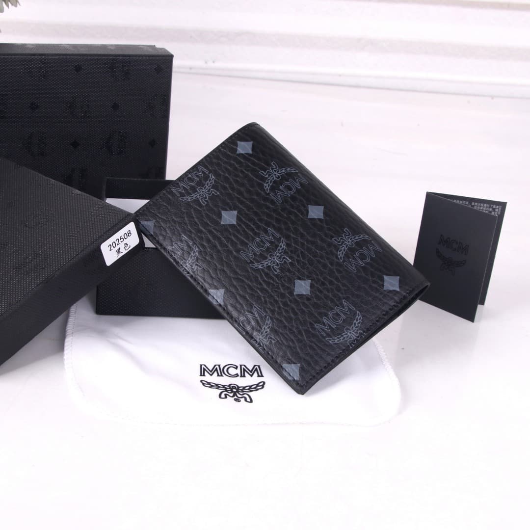 原版钱包 Cream Wallet 202508mcm