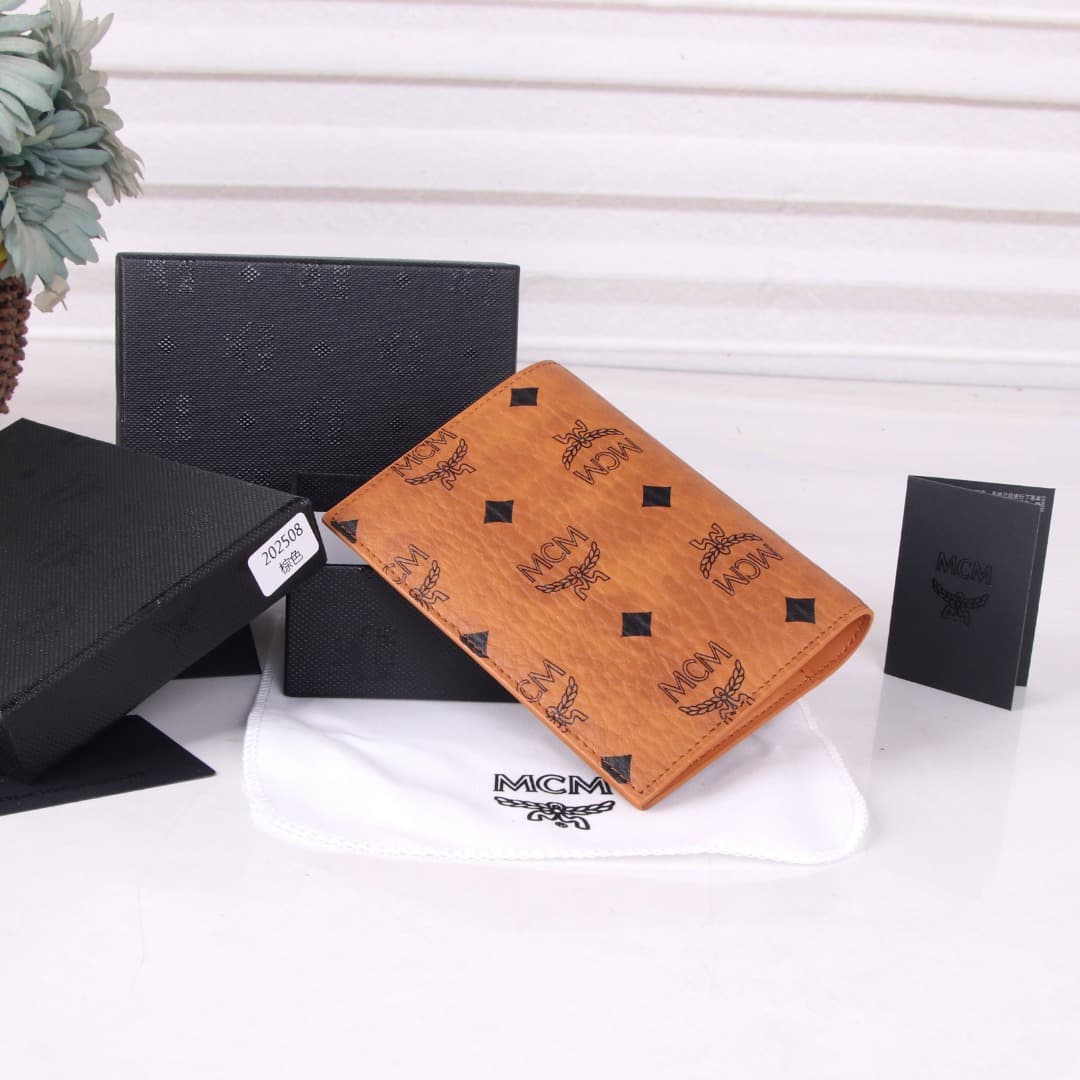 原版钱包 Cream Wallet 202508mcm