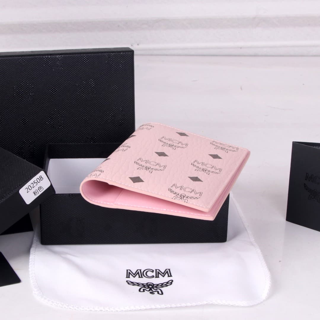 原版钱包 Cream Wallet 202508mcm