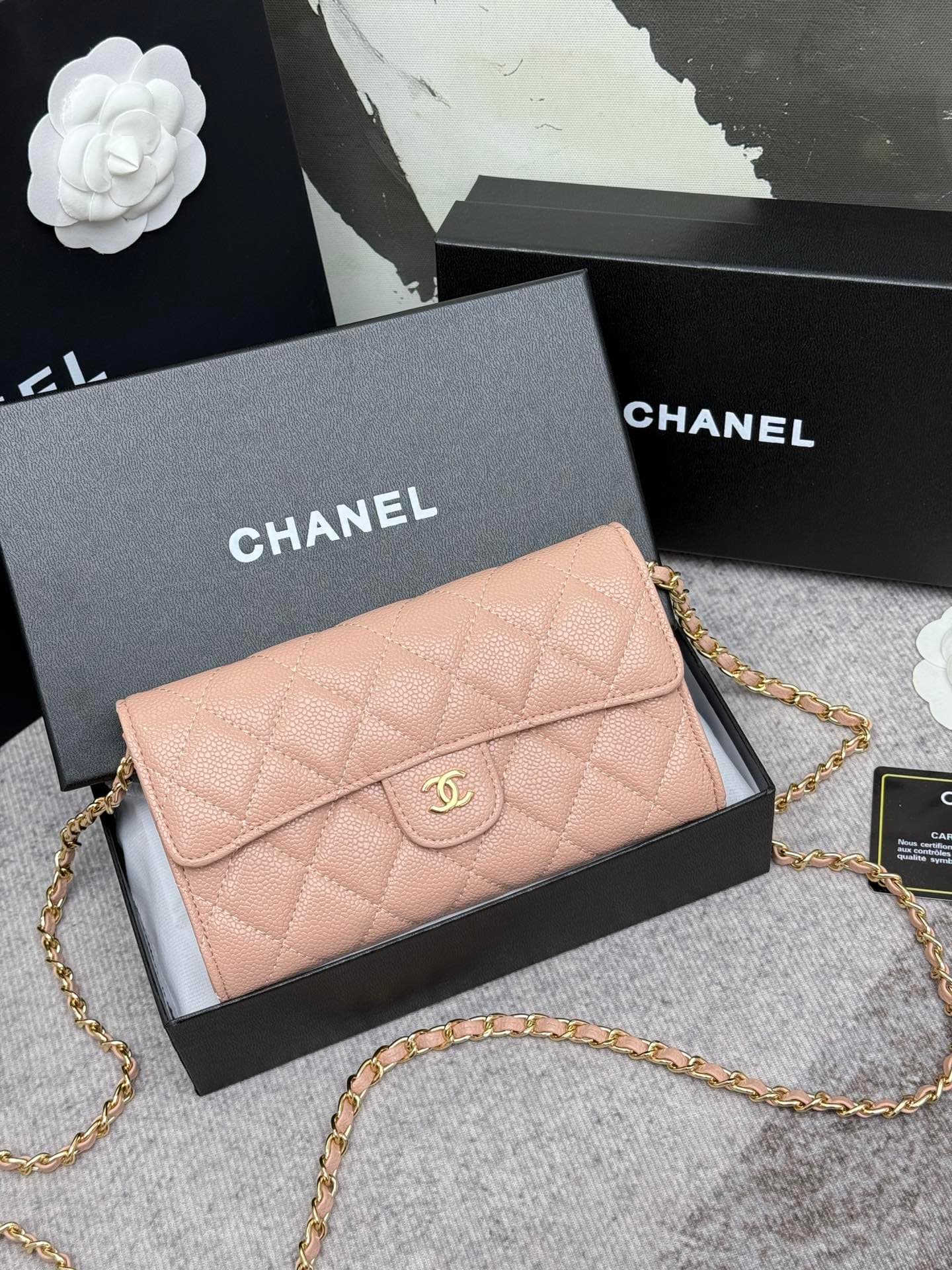 Chanel Gold Wallet 50076
