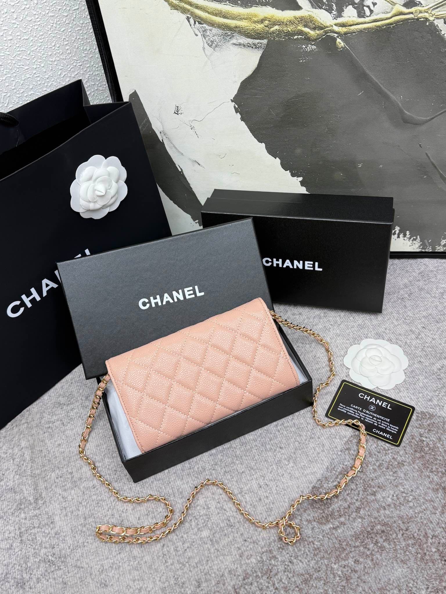 Chanel Gold Wallet 50076