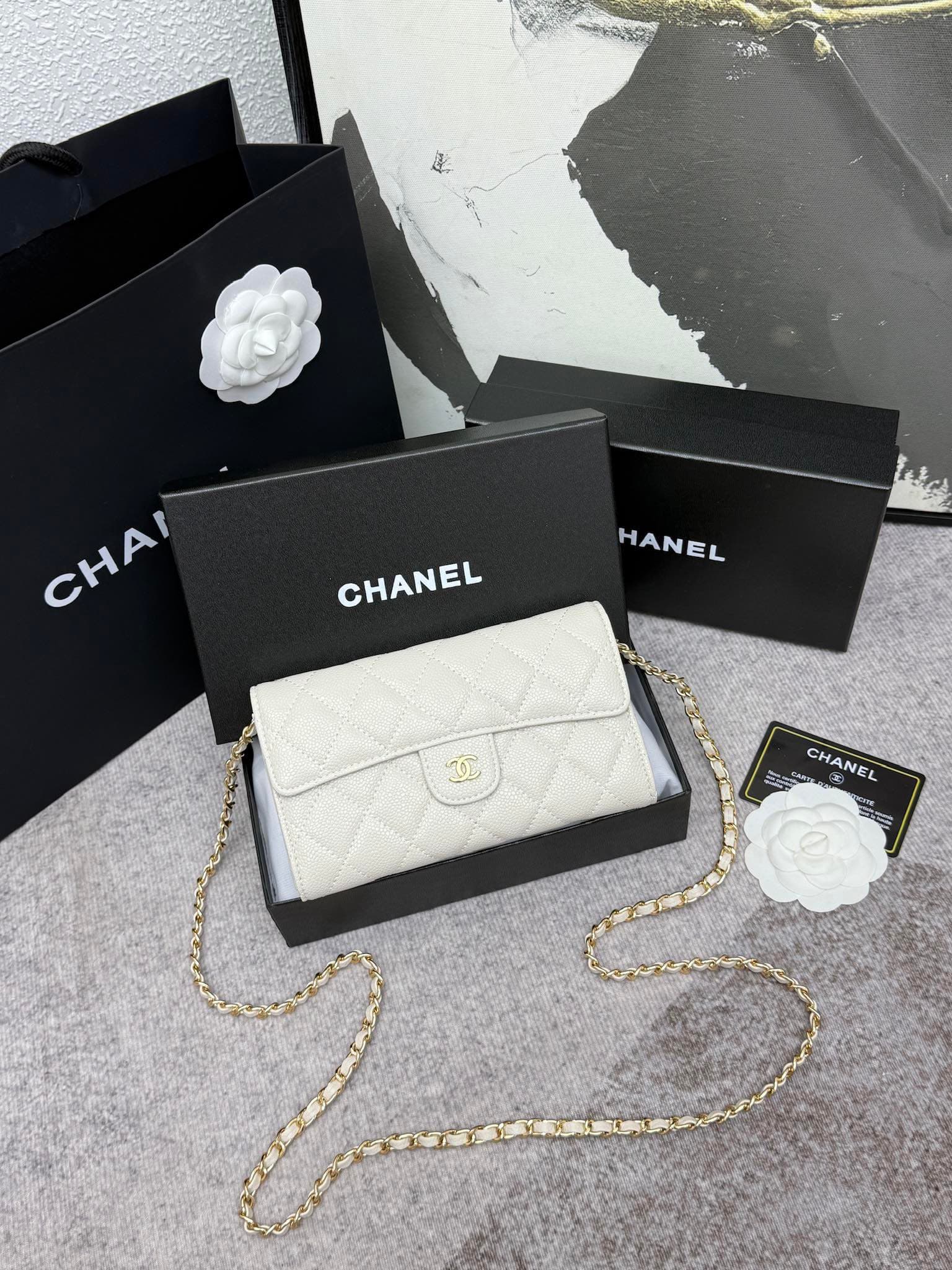 Chanel Gold Wallet 50076