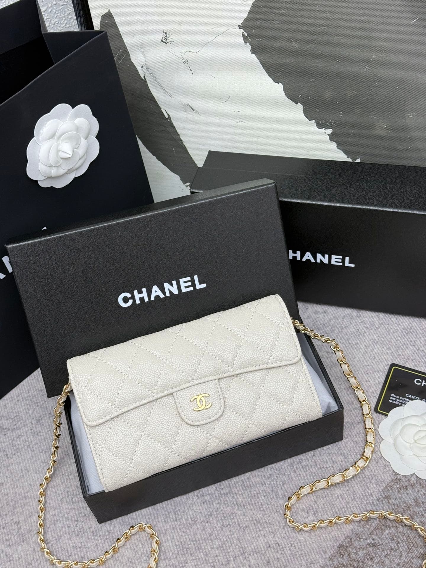 Chanel Gold Wallet 50076