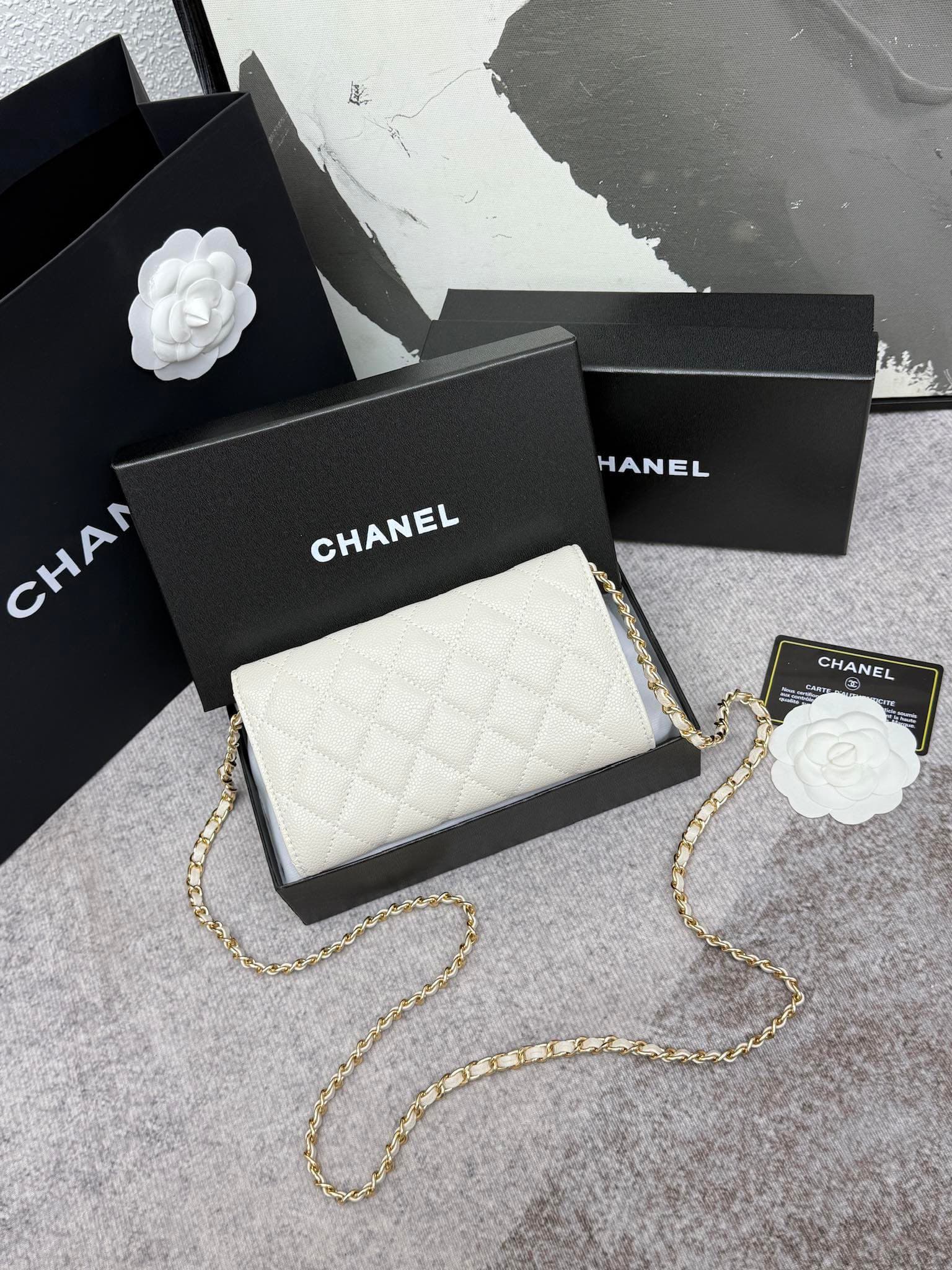 Chanel Gold Wallet 50076