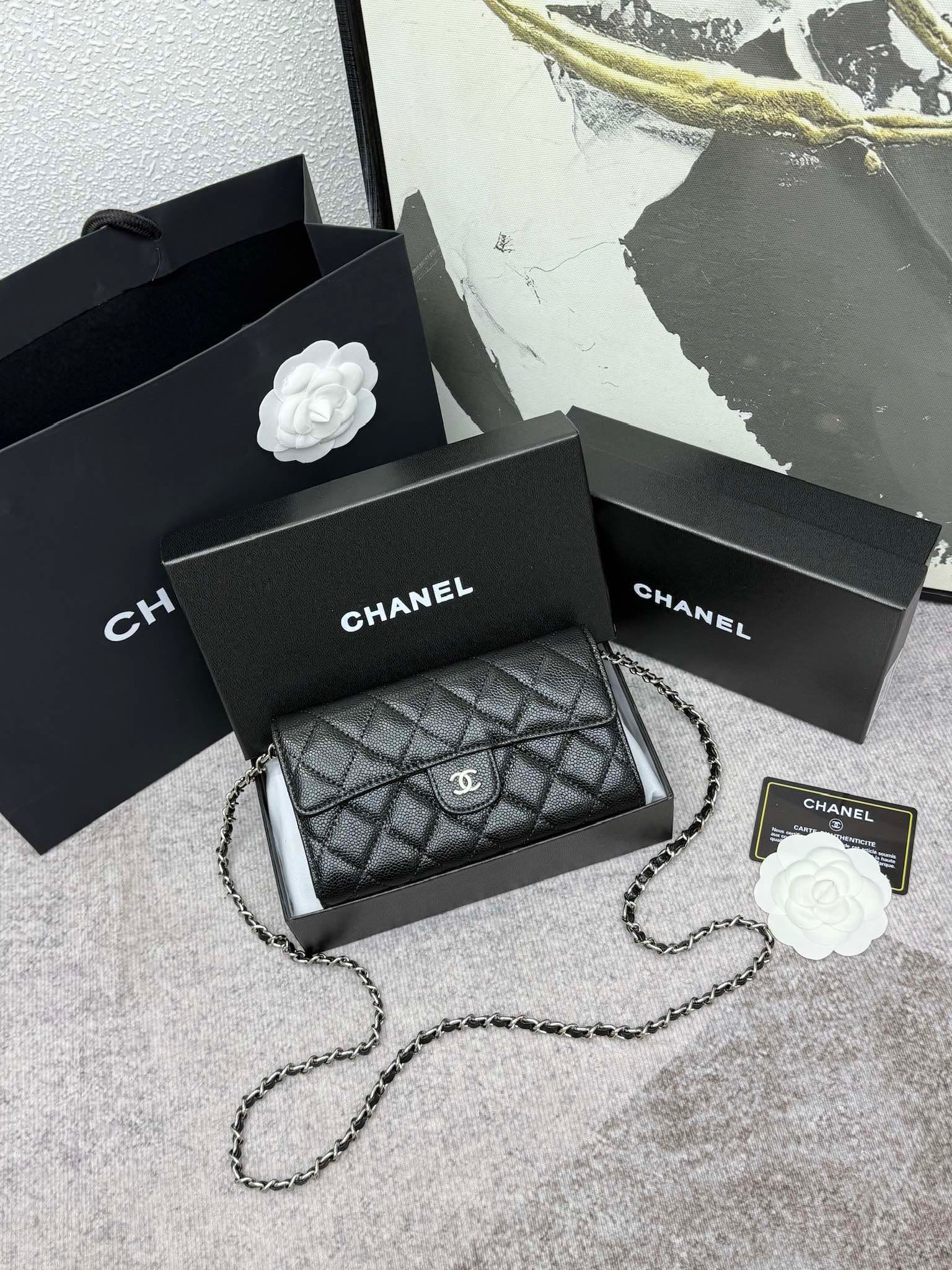 Chanel Gold Wallet 50076