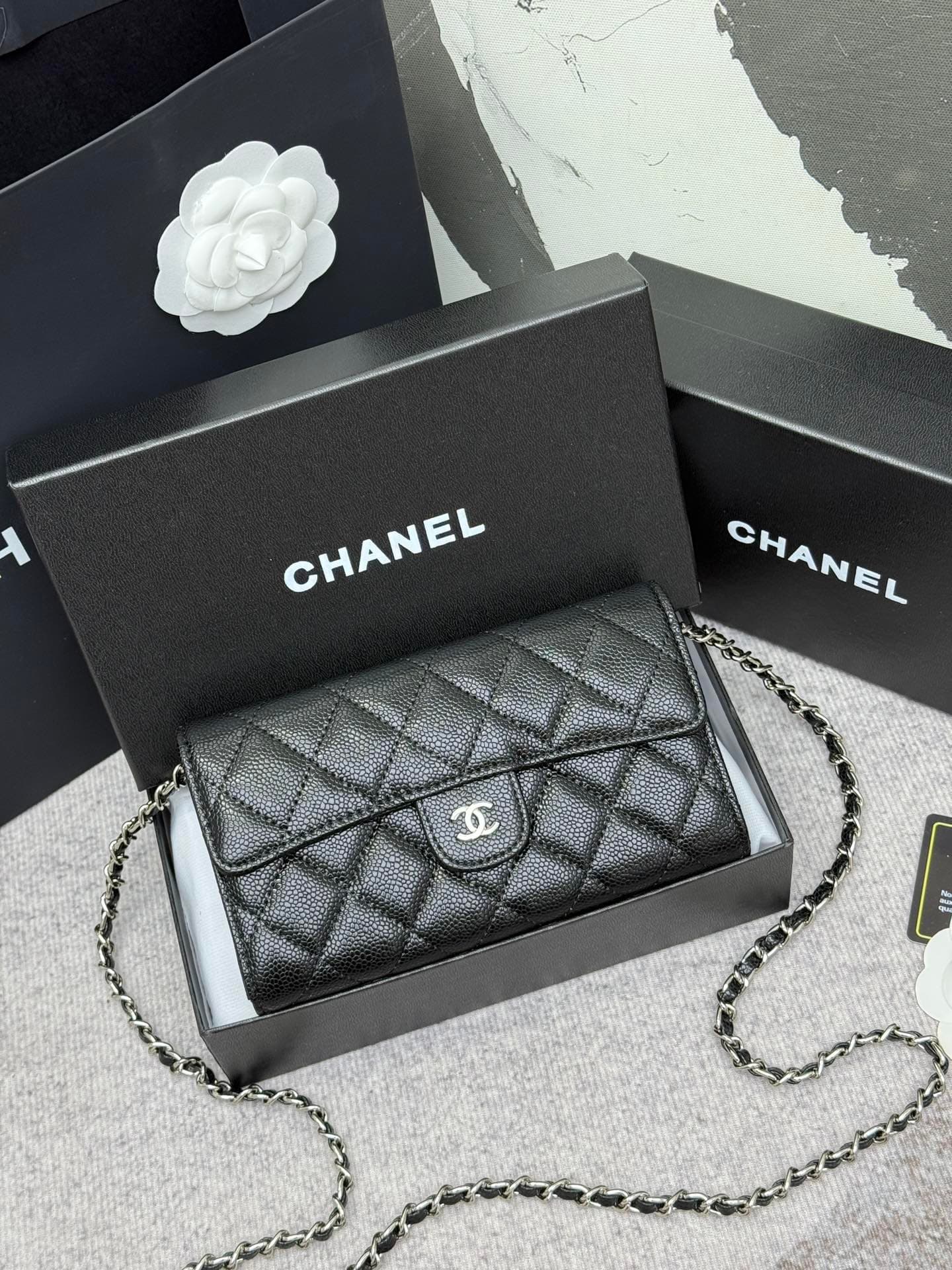Chanel Gold Wallet 50076