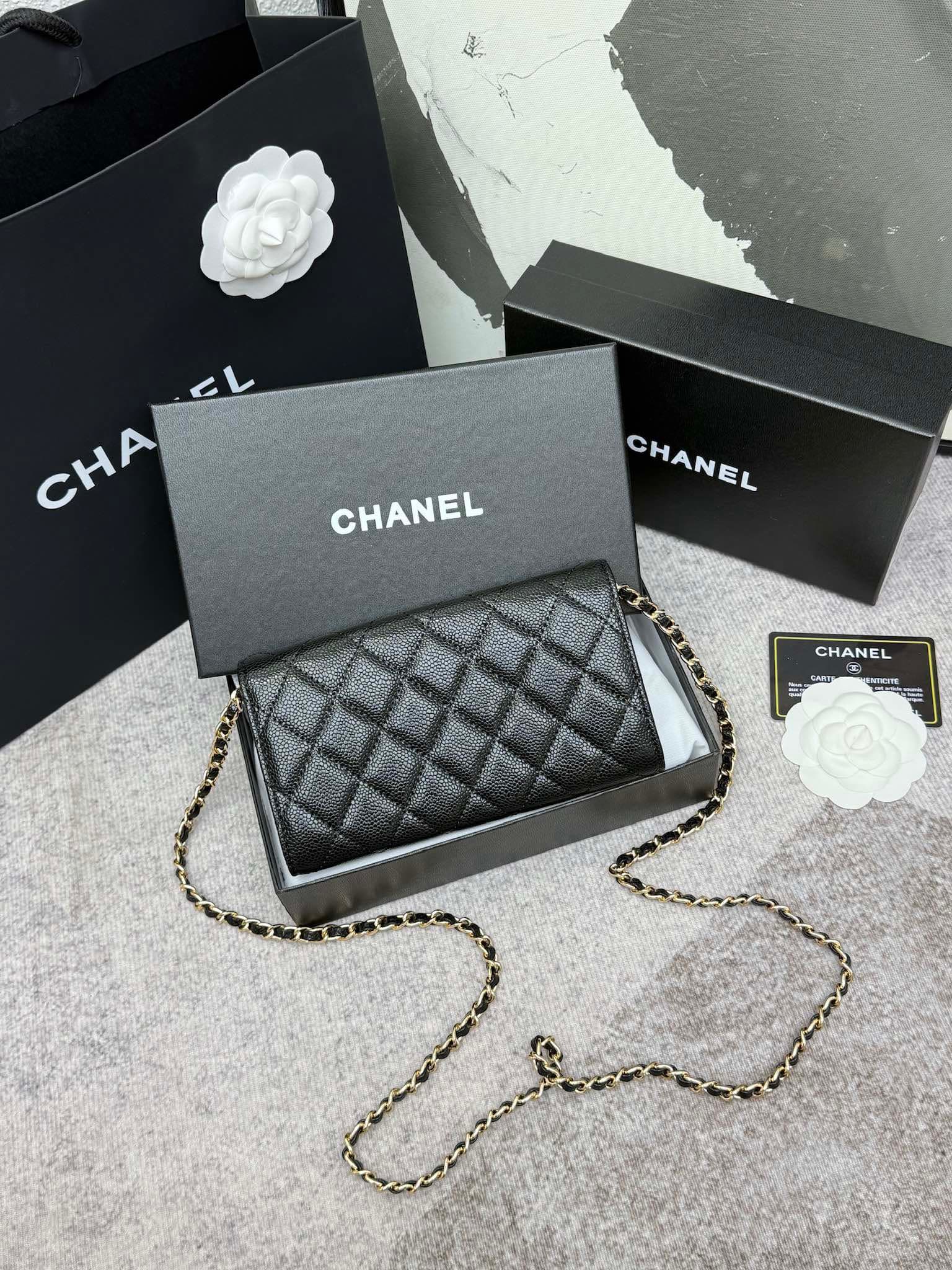 Chanel Gold Wallet 50076