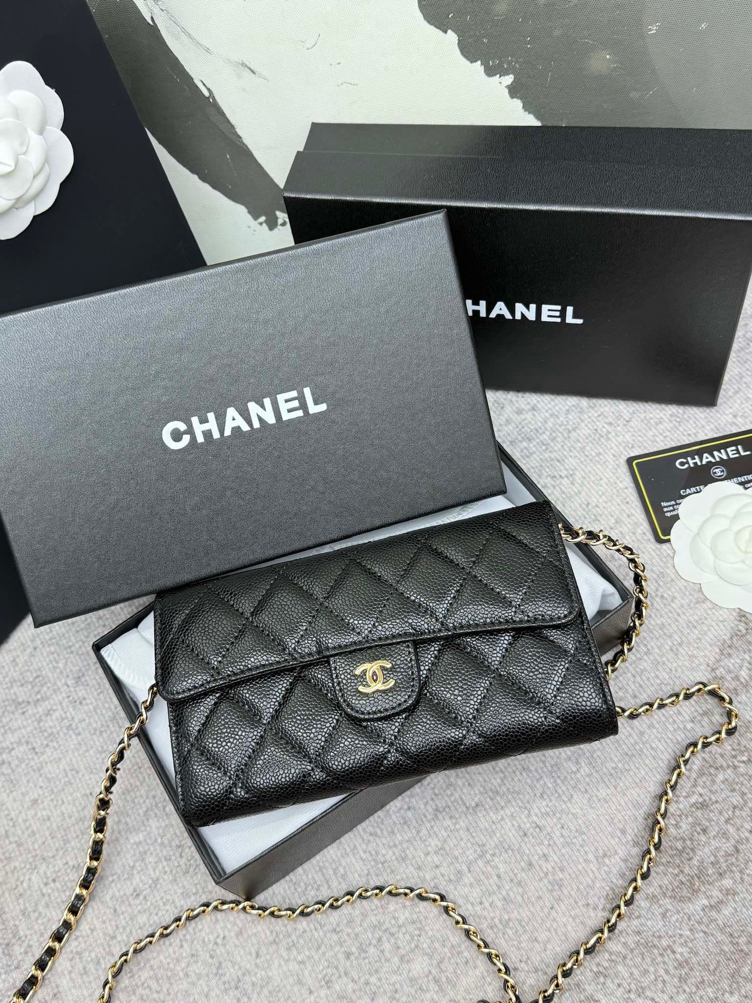 Chanel Gold Wallet 50076