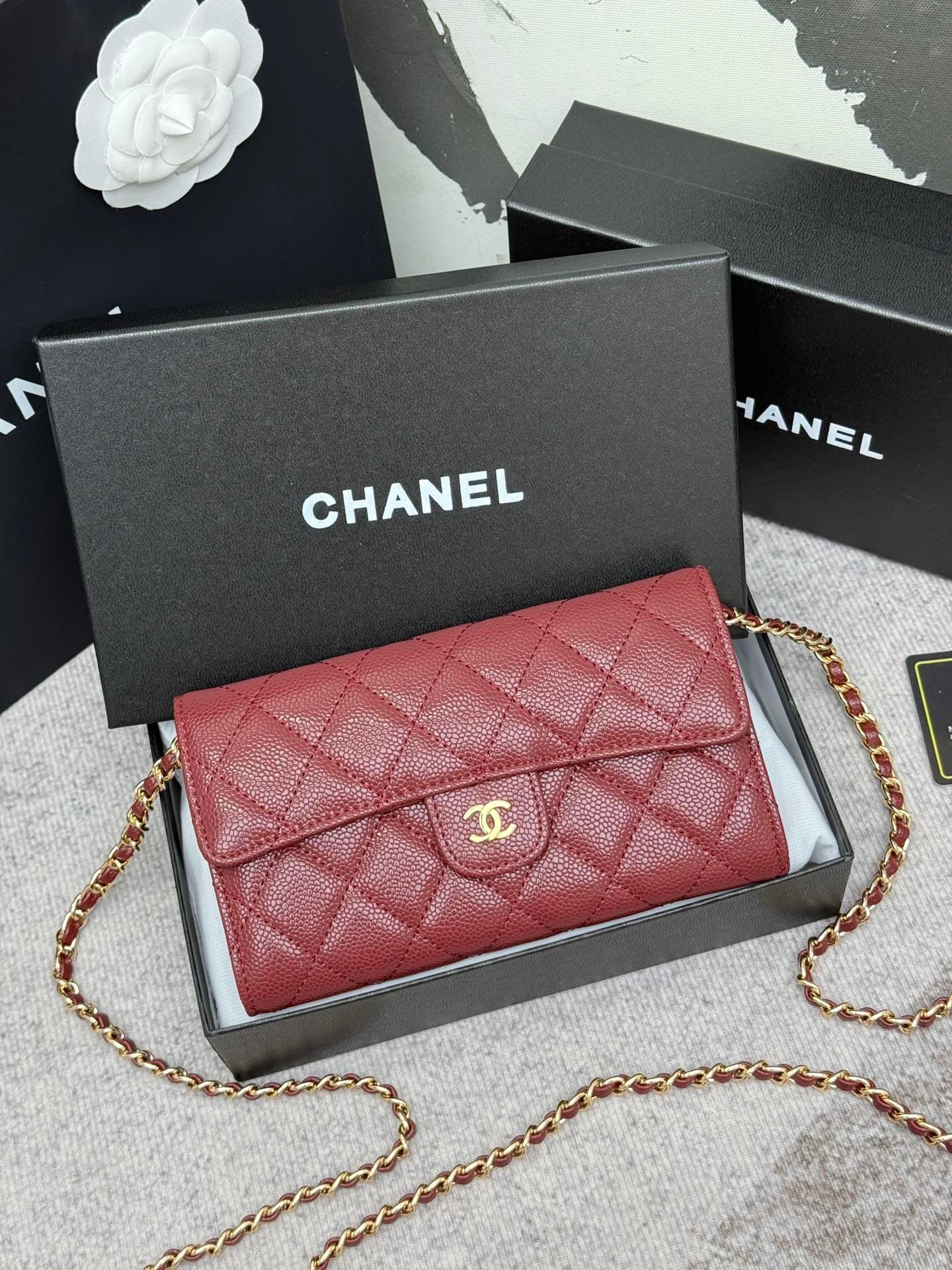 Chanel Gold Wallet 50076