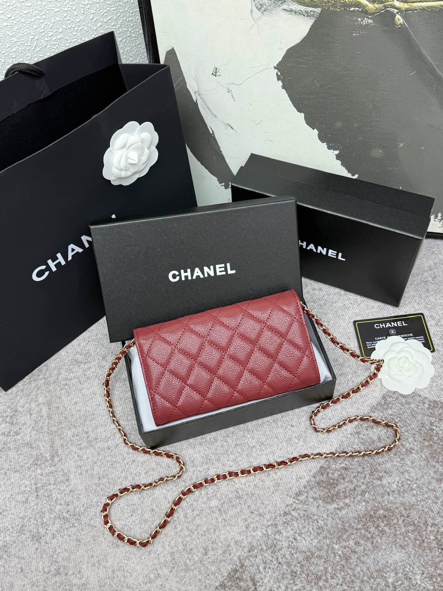 Chanel Gold Wallet 50076